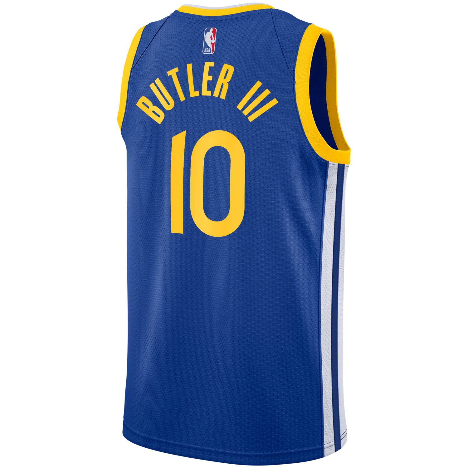 Youth Nike Jimmy Butler III Golden State Warriors Swingman Jersey - Icon Edition - view number 3