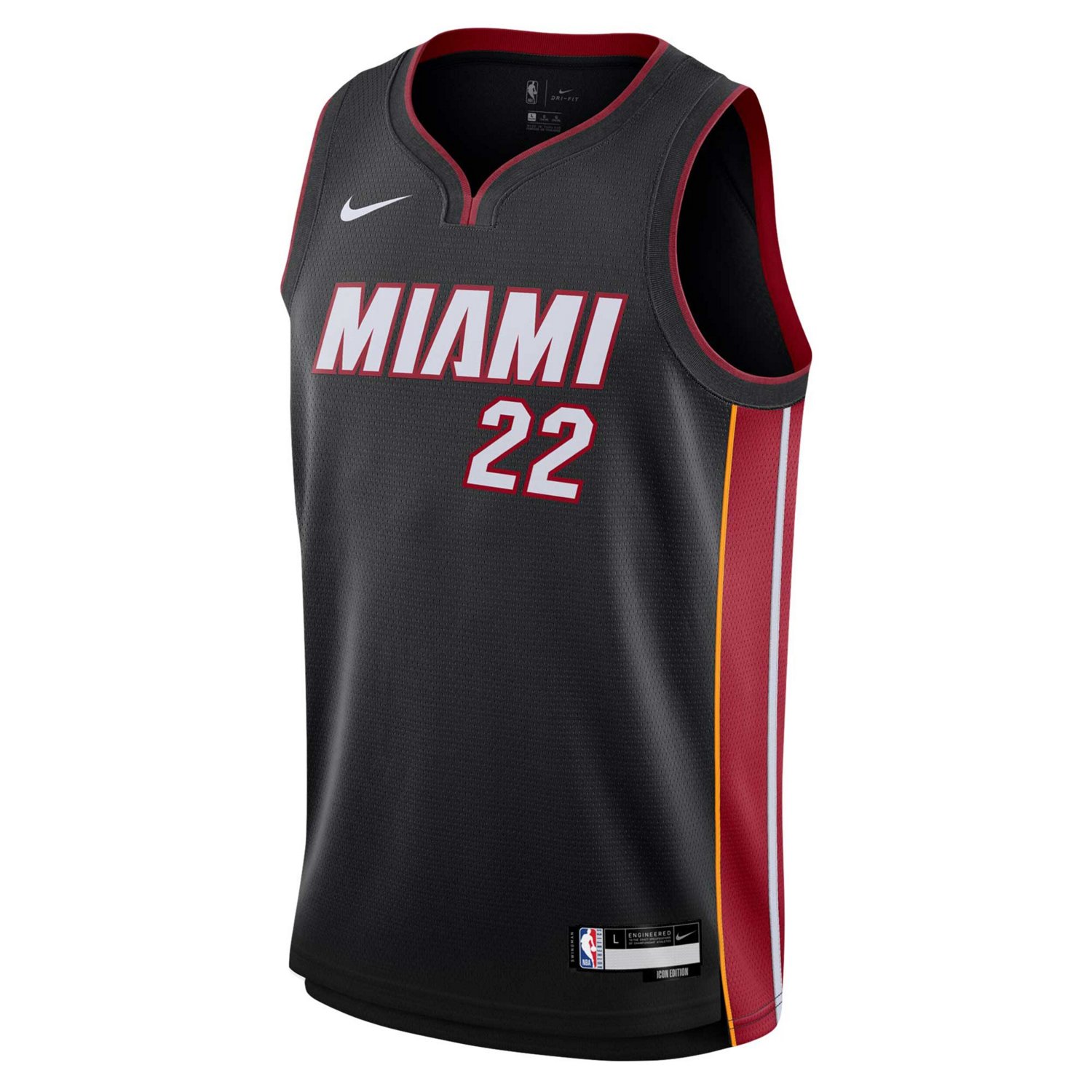 Youth Nike Jimmy Butler Miami Heat Swingman Jersey - Icon Edition                                                                - view number 2