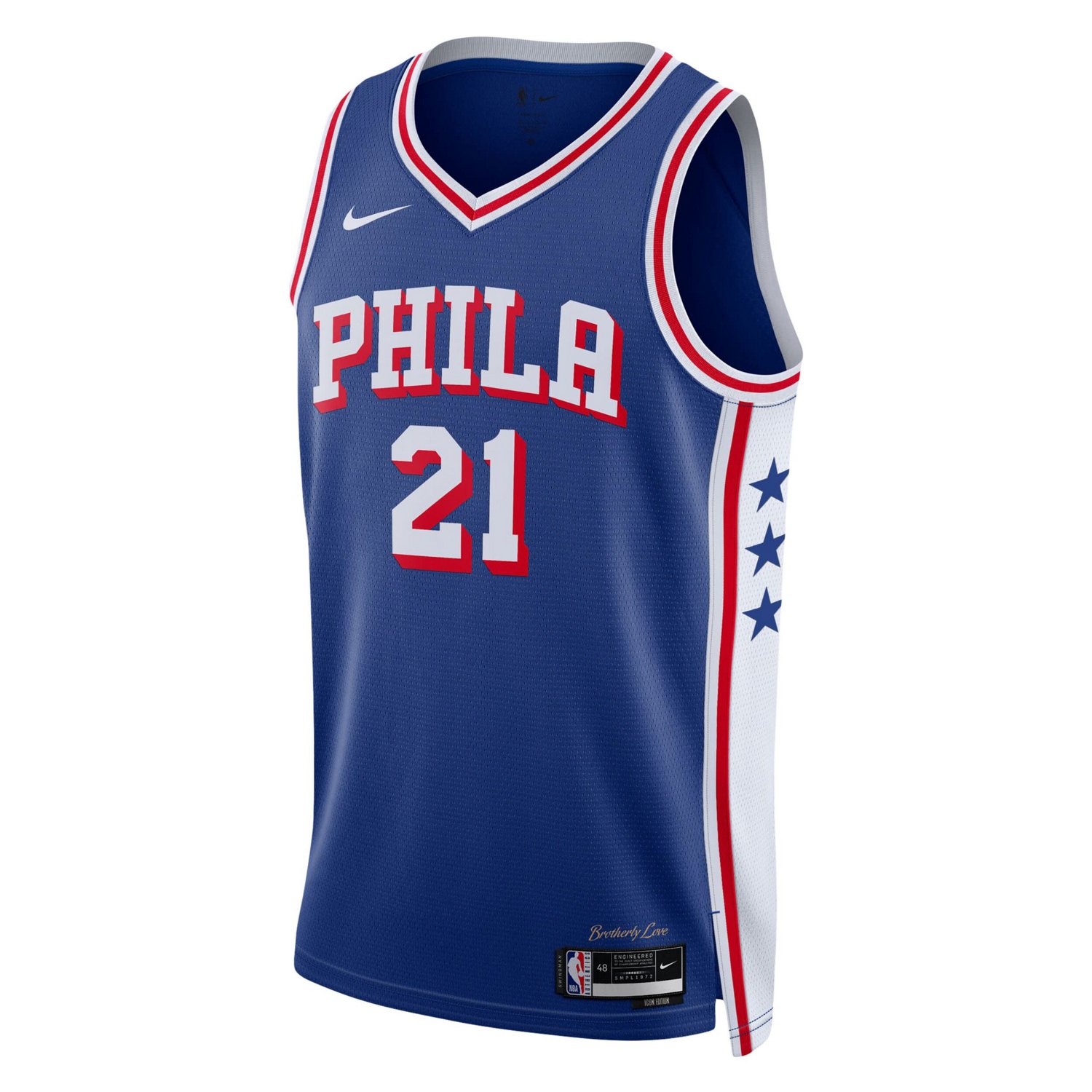 Youth Nike Joel Embiid Philadelphia 76ers Swingman Jersey - Icon Edition - view number 2