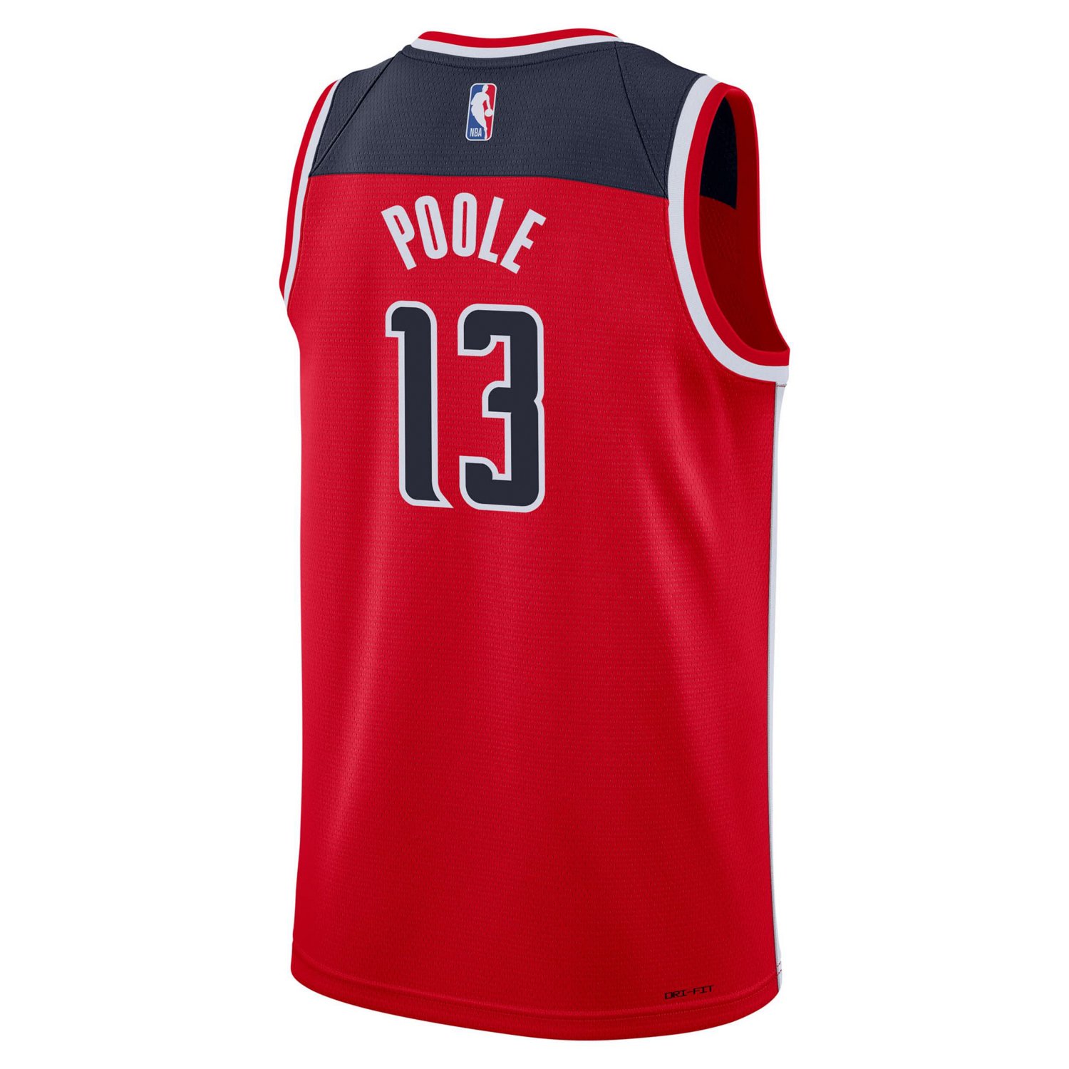 Youth Nike Jordan Poole Washington Wizards Swingman Jersey - Icon Edition - view number 3