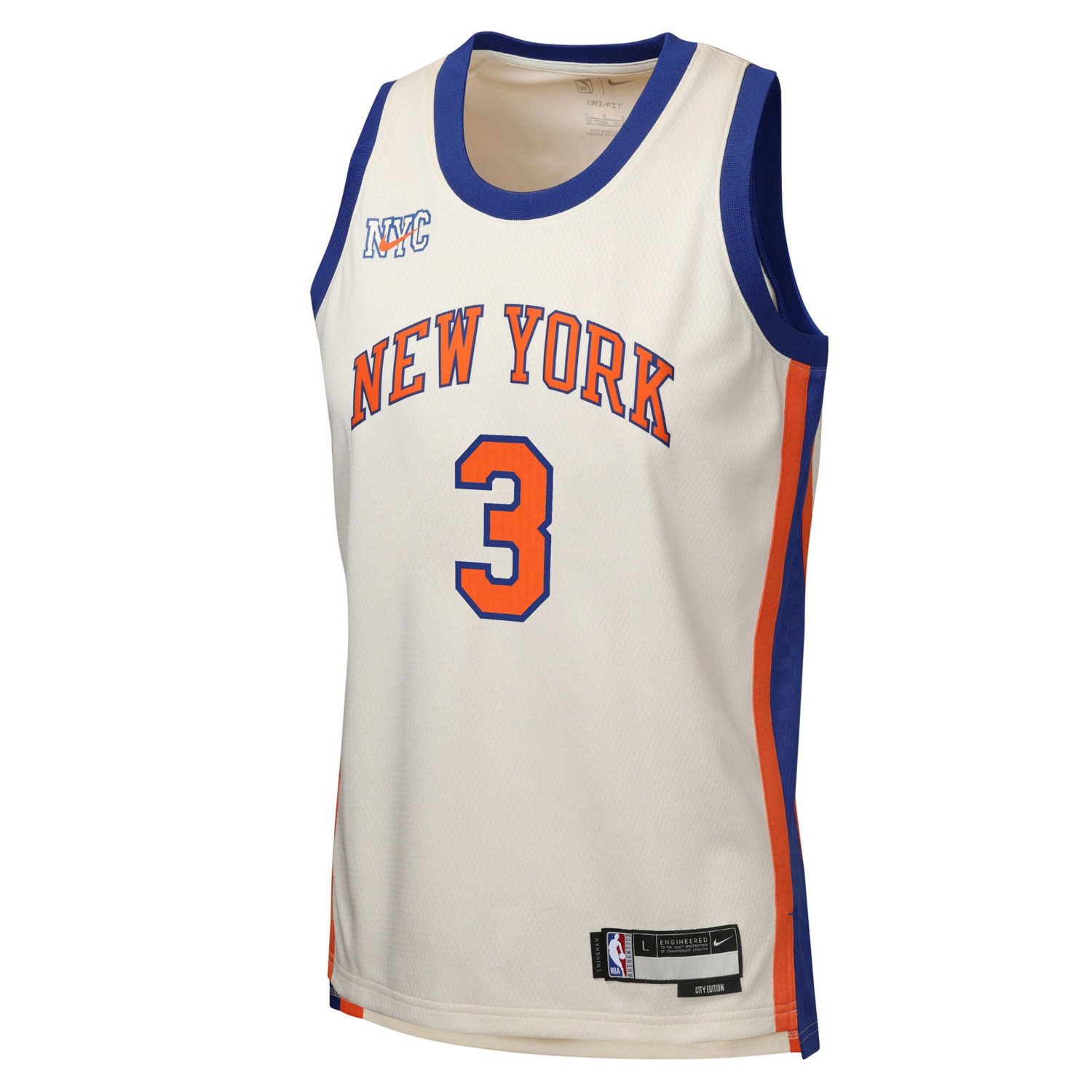 Youth Nike Josh Hart New York Knicks 2025 26 City Edition Swingman Jersey - view number 2