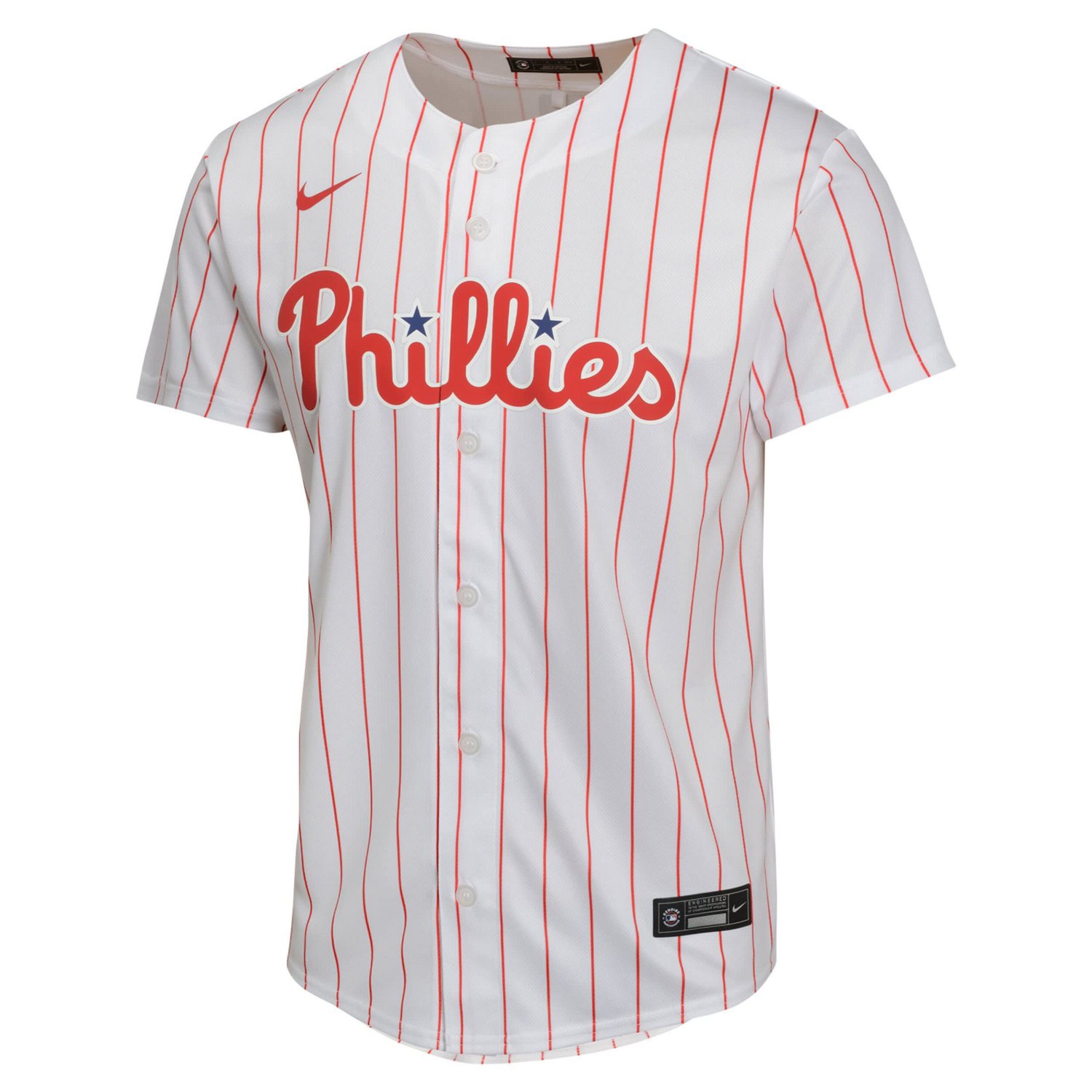 Youth Nike JT Realmuto Philadelphia Phillies Home Game Player Jersey - view number 2
