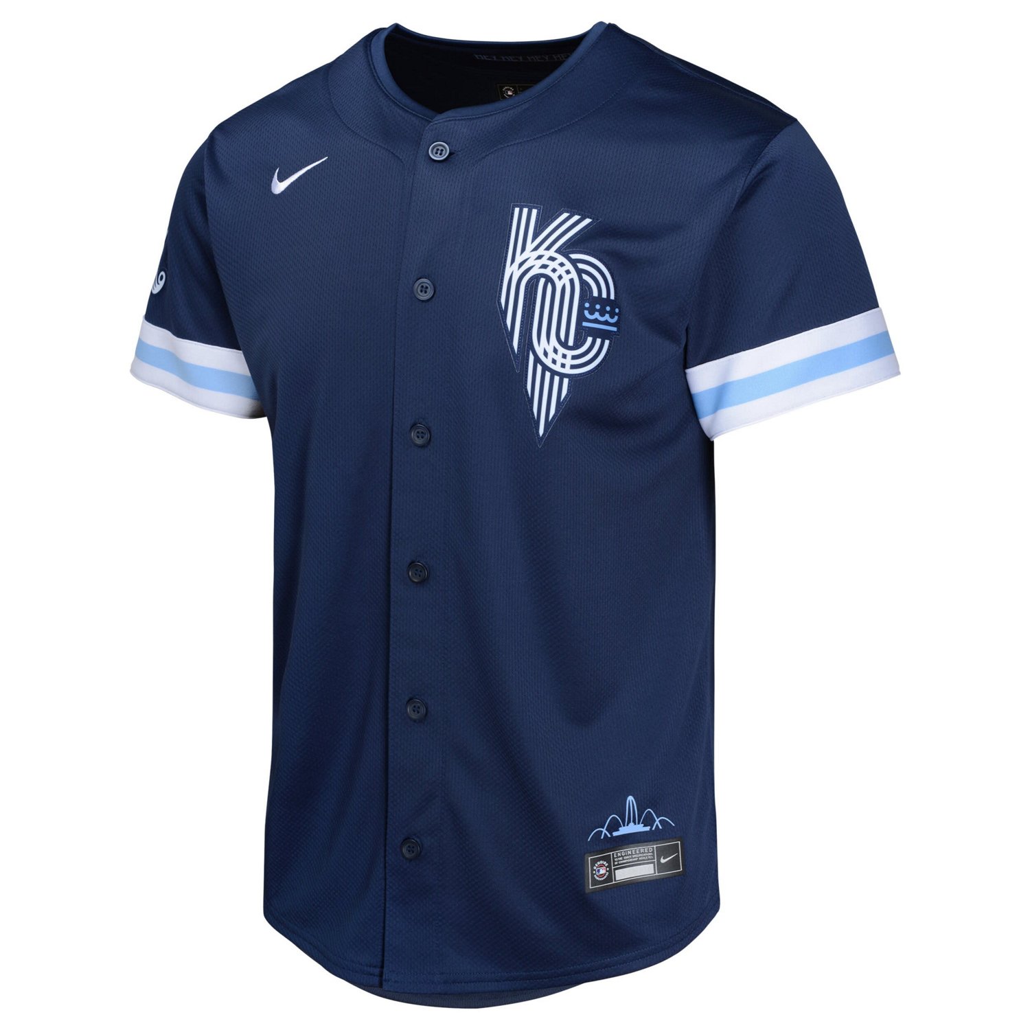 Youth Nike Kansas City Royals City Connect Limited Jersey - view number 2