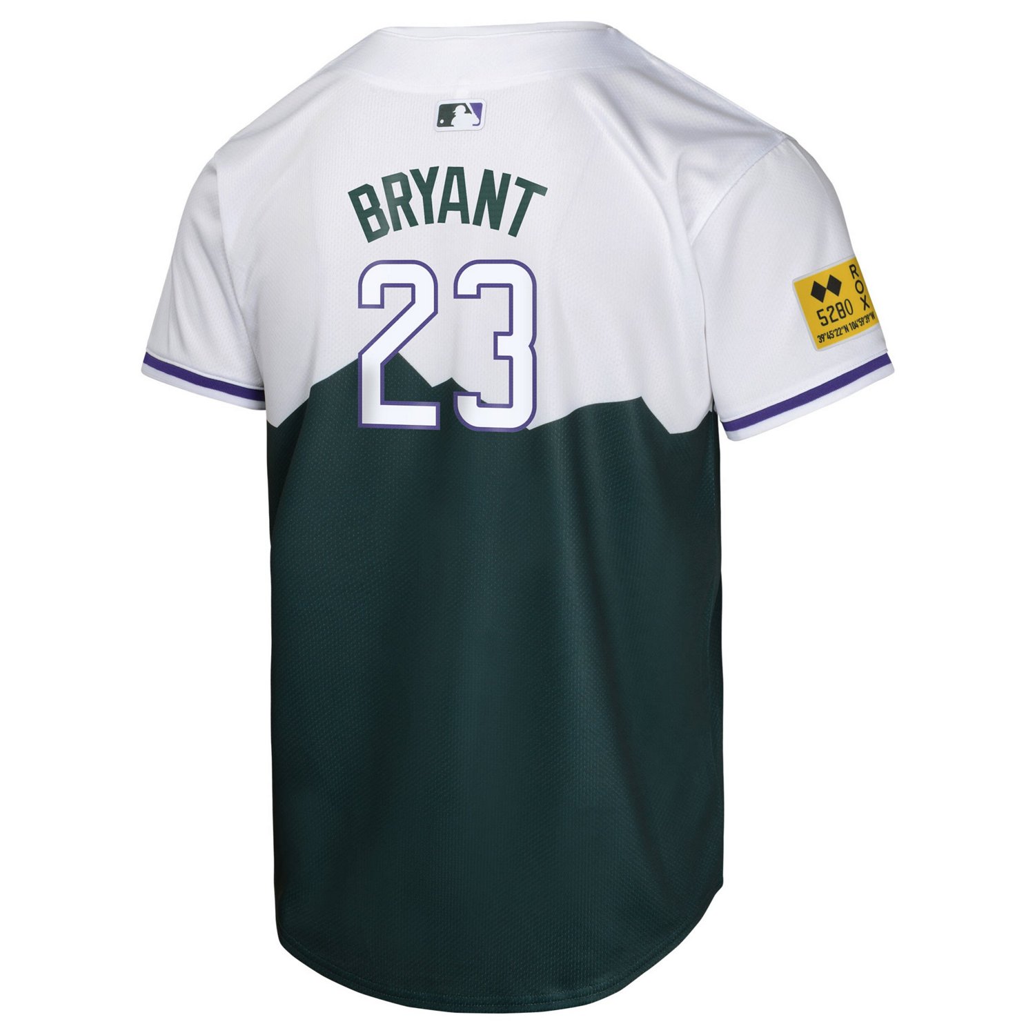 Youth Nike Kris Bryant Colorado Rockies City Connect Limited Player Jersey Academy