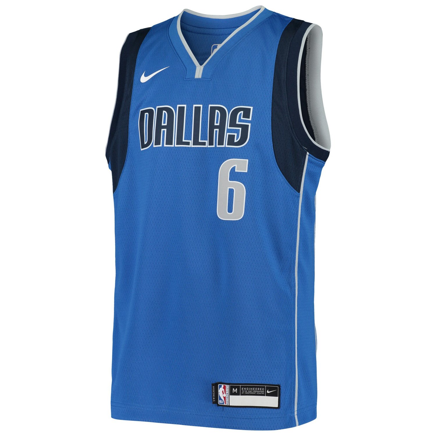 Youth Nike Kristaps Porzingis Dallas Mavericks Swingman Jersey - Icon Edition                                                    - view number 2