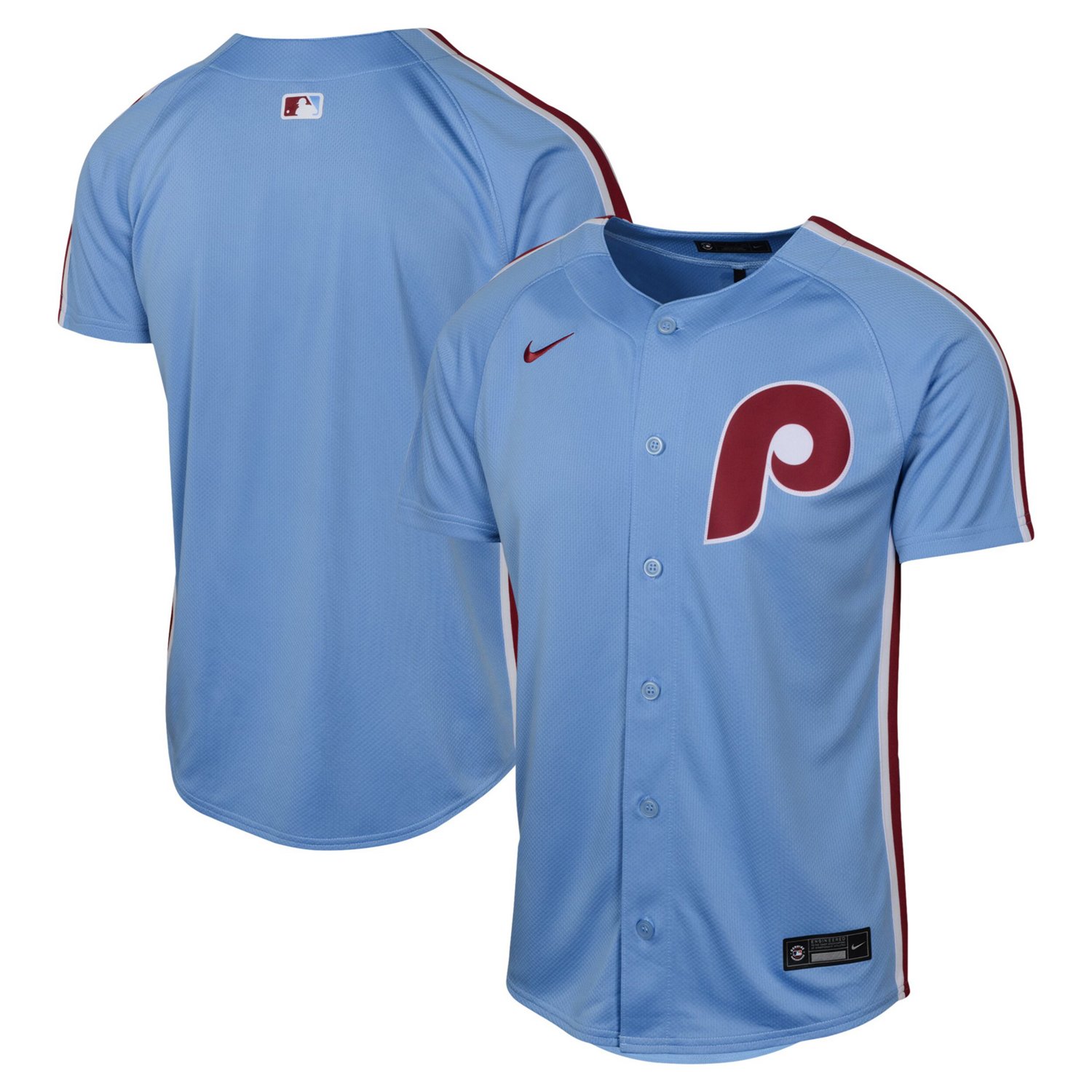 Youth Nike Light Philadelphia Phillies Alternate Limited Jersey