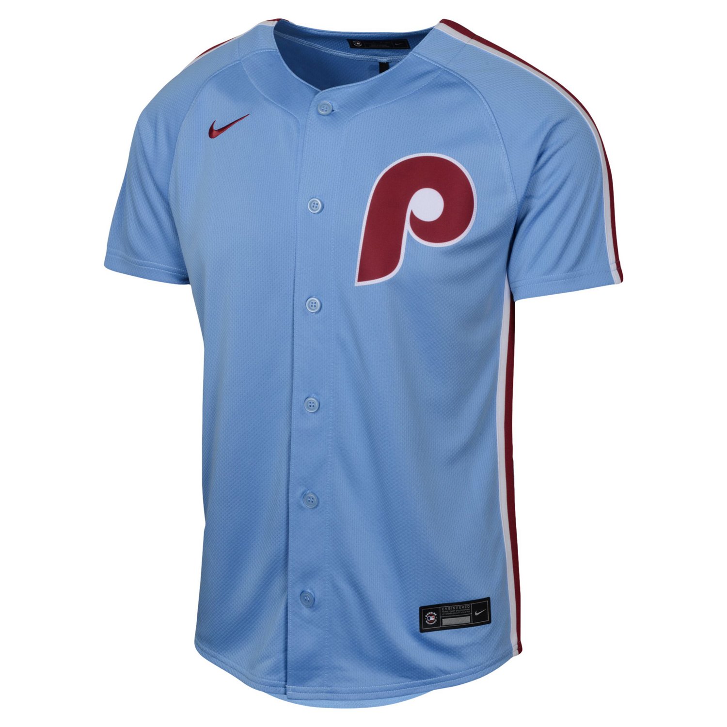 Youth Nike Light Philadelphia Phillies Alternate Limited Jersey - view number 2