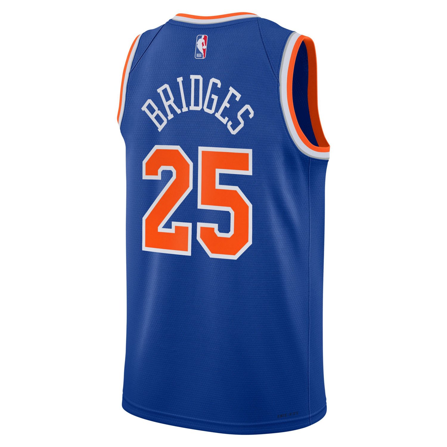 Youth Nike Mikal Bridges New York Knicks Swingman Jersey - Icon Edition                                                          - view number 3