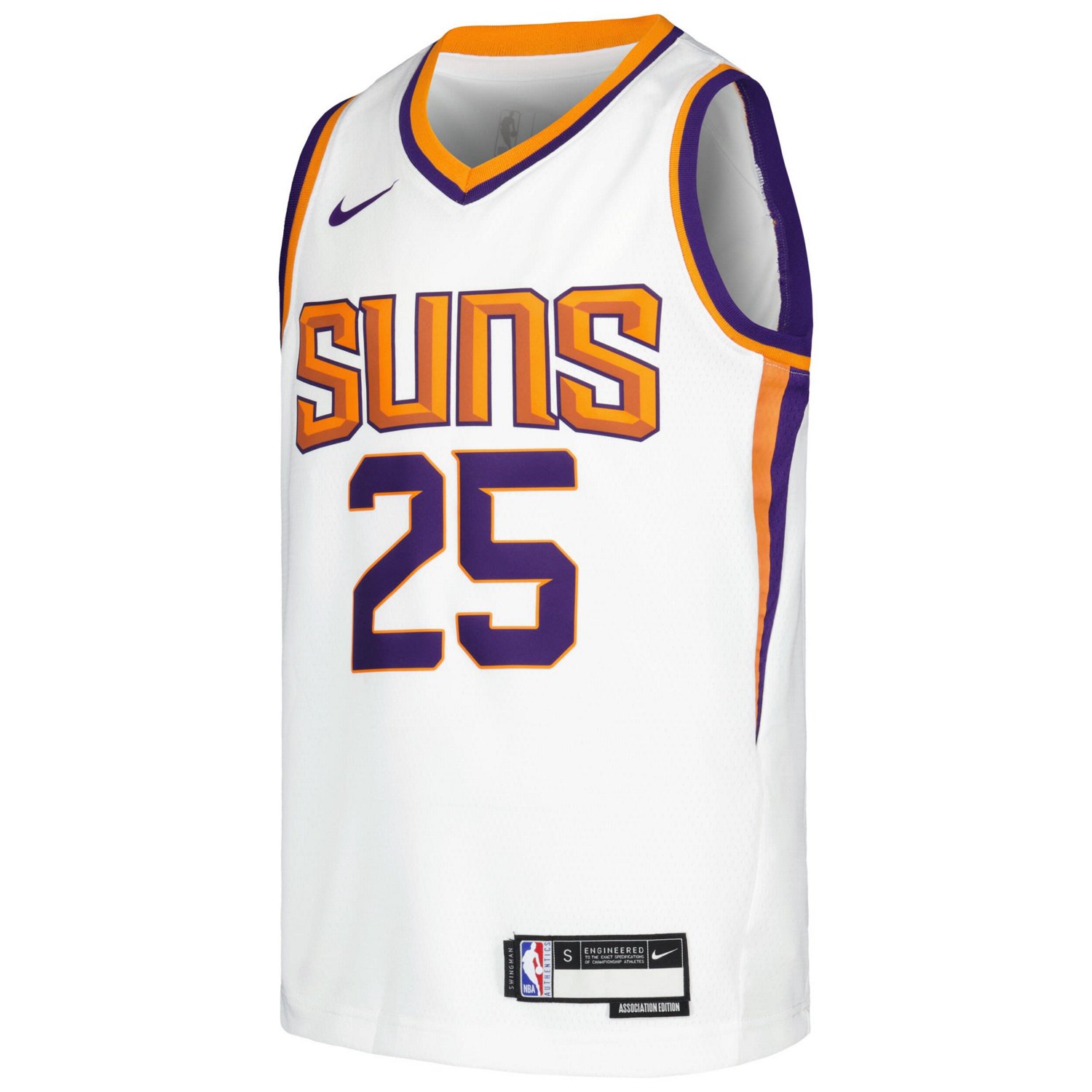 Youth Nike Mikal Bridges Phoenix Suns Swingman Jersey - Association Edition                                                      - view number 2