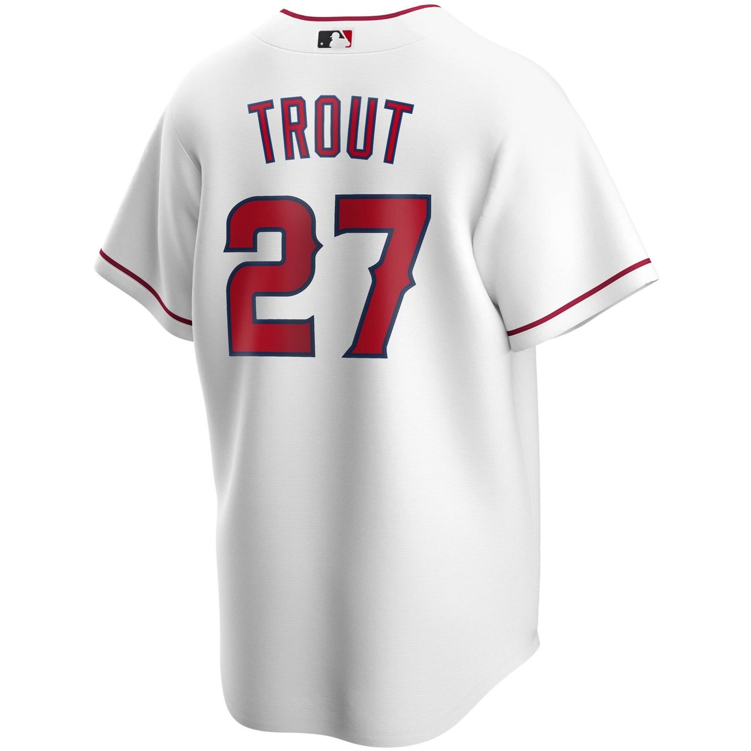 Youth Nike Mike Trout Los Angeles Angels Alternate Replica Player Jersey Academy