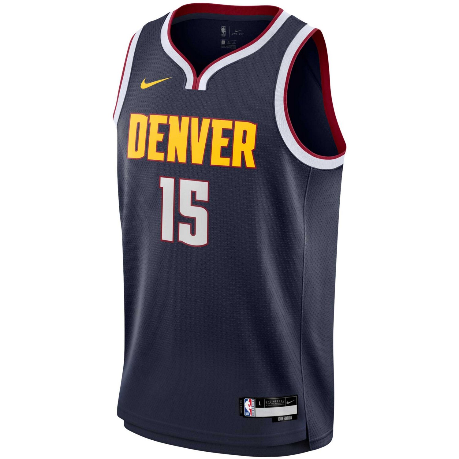 Youth Nike Nikola Jokic Denver Nuggets Swingman Jersey - Icon Edition                                                            - view number 2