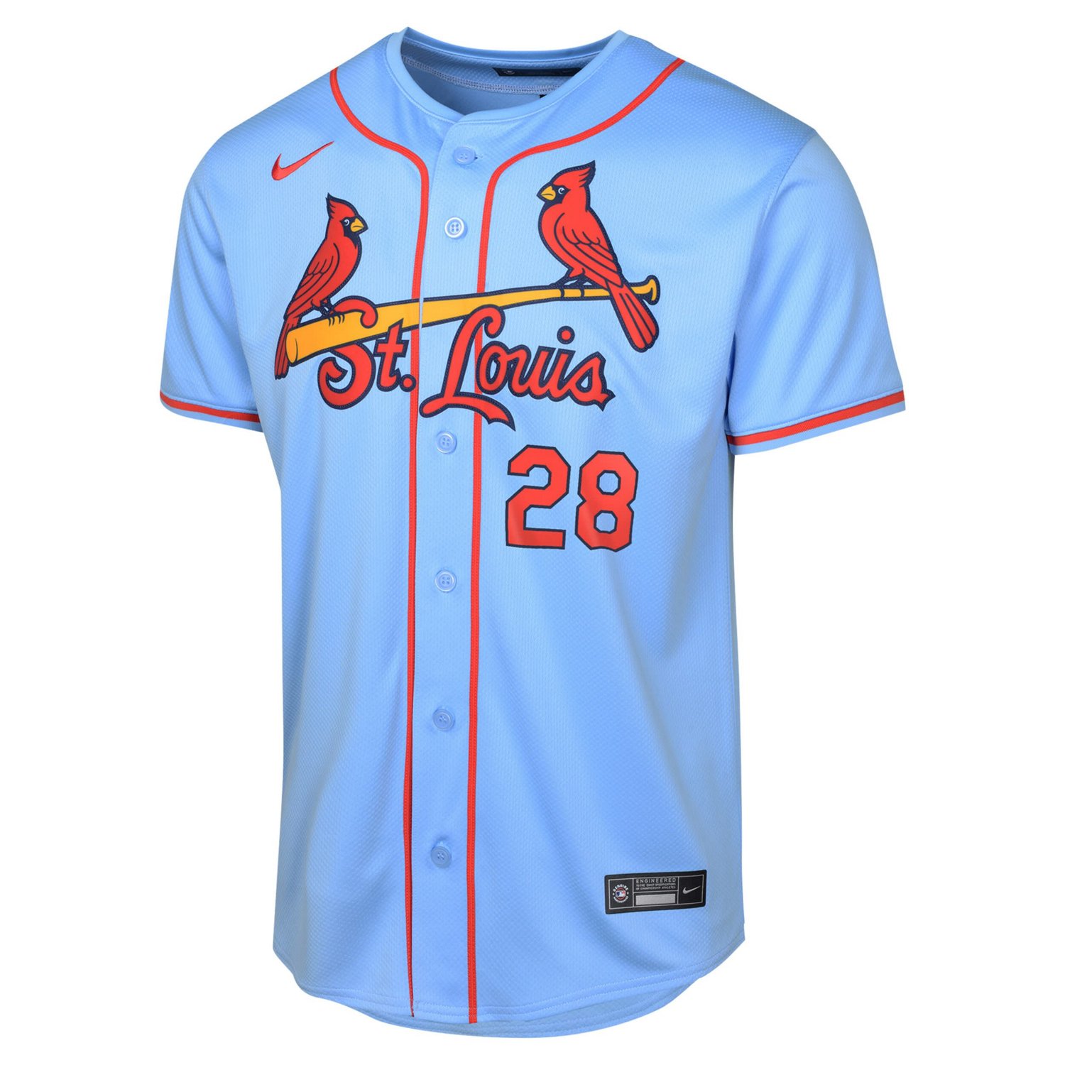 Youth Nike Nolan Arenado Light St Louis Cardinals Alternate Limited Player Jersey - view number 2