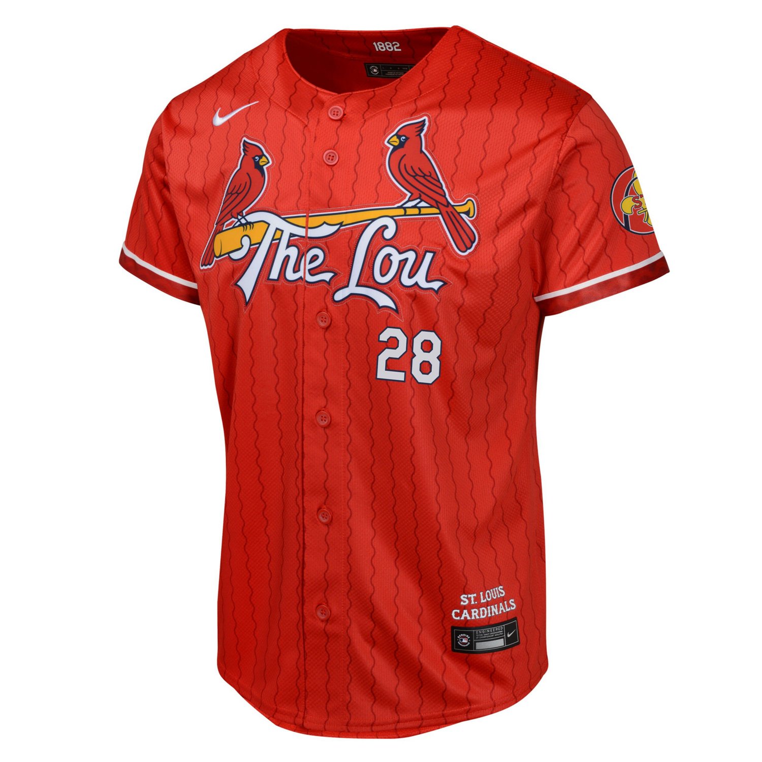 Youth Nike Nolan Arenado St Louis Cardinals 2024 City Connect Limited Player Jersey                                              - view number 2
