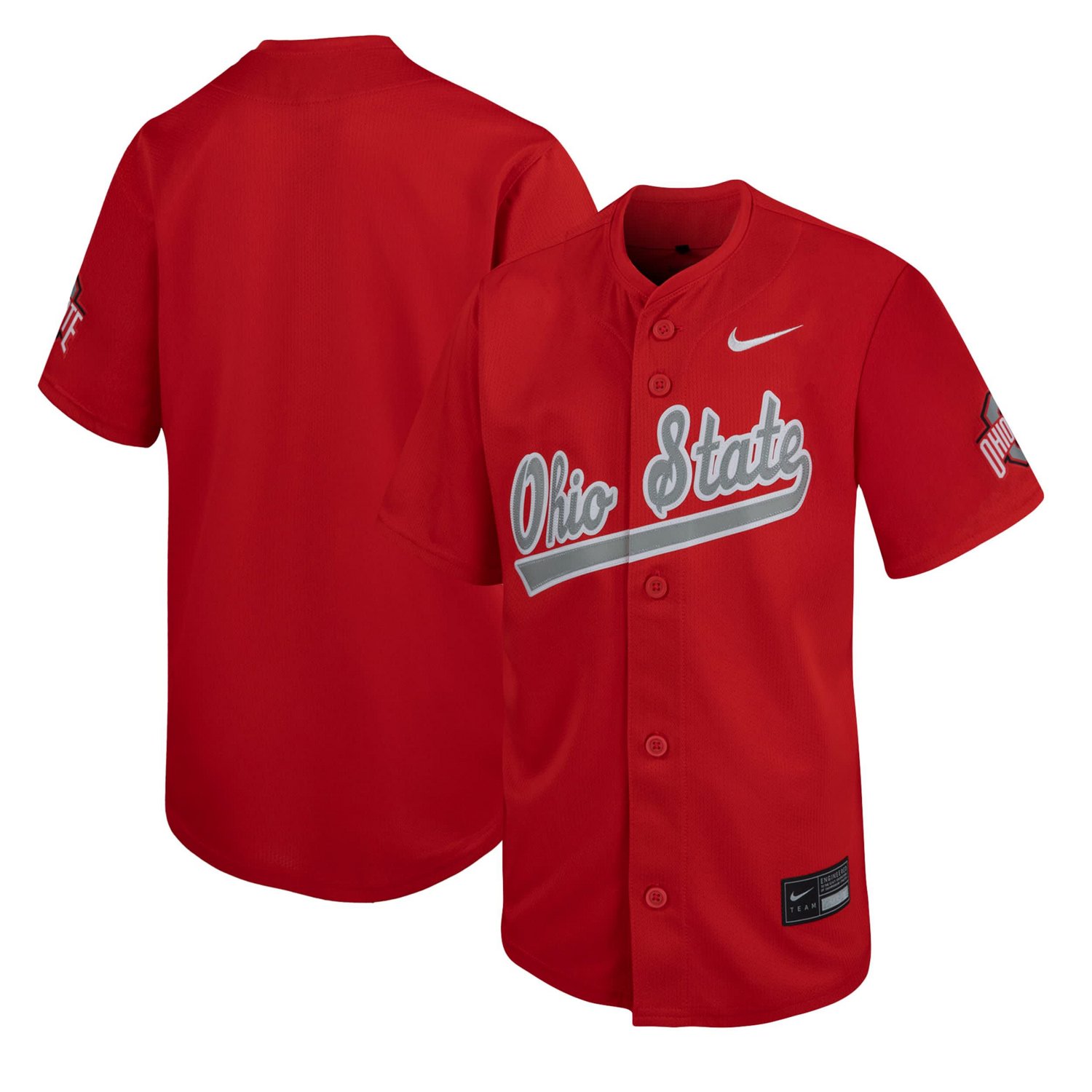 Youth Nike Ohio State Buckeyes Limited Baseball Jersey