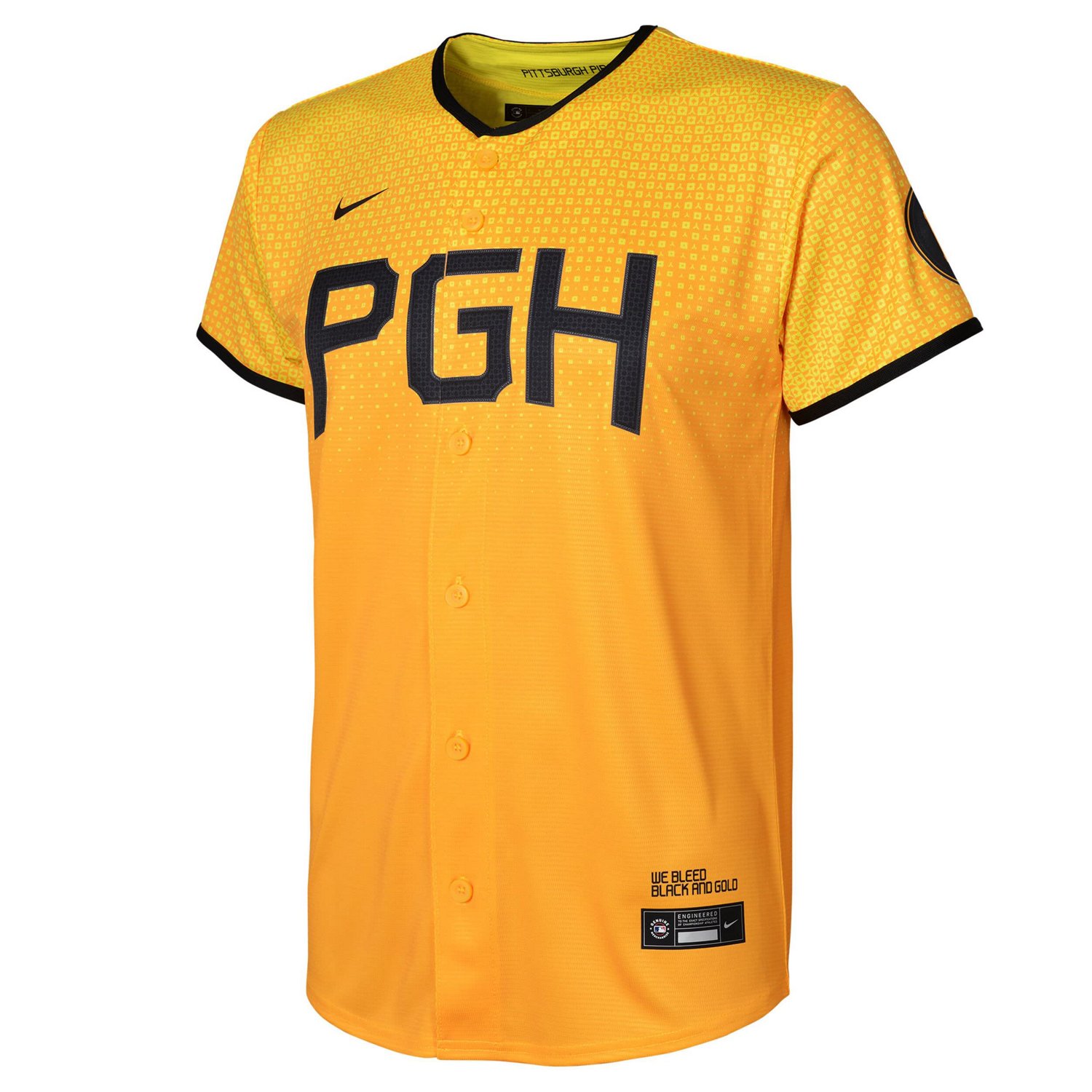 Youth Nike Pittsburgh Pirates City Connect Replica Jersey                                                                        - view number 2