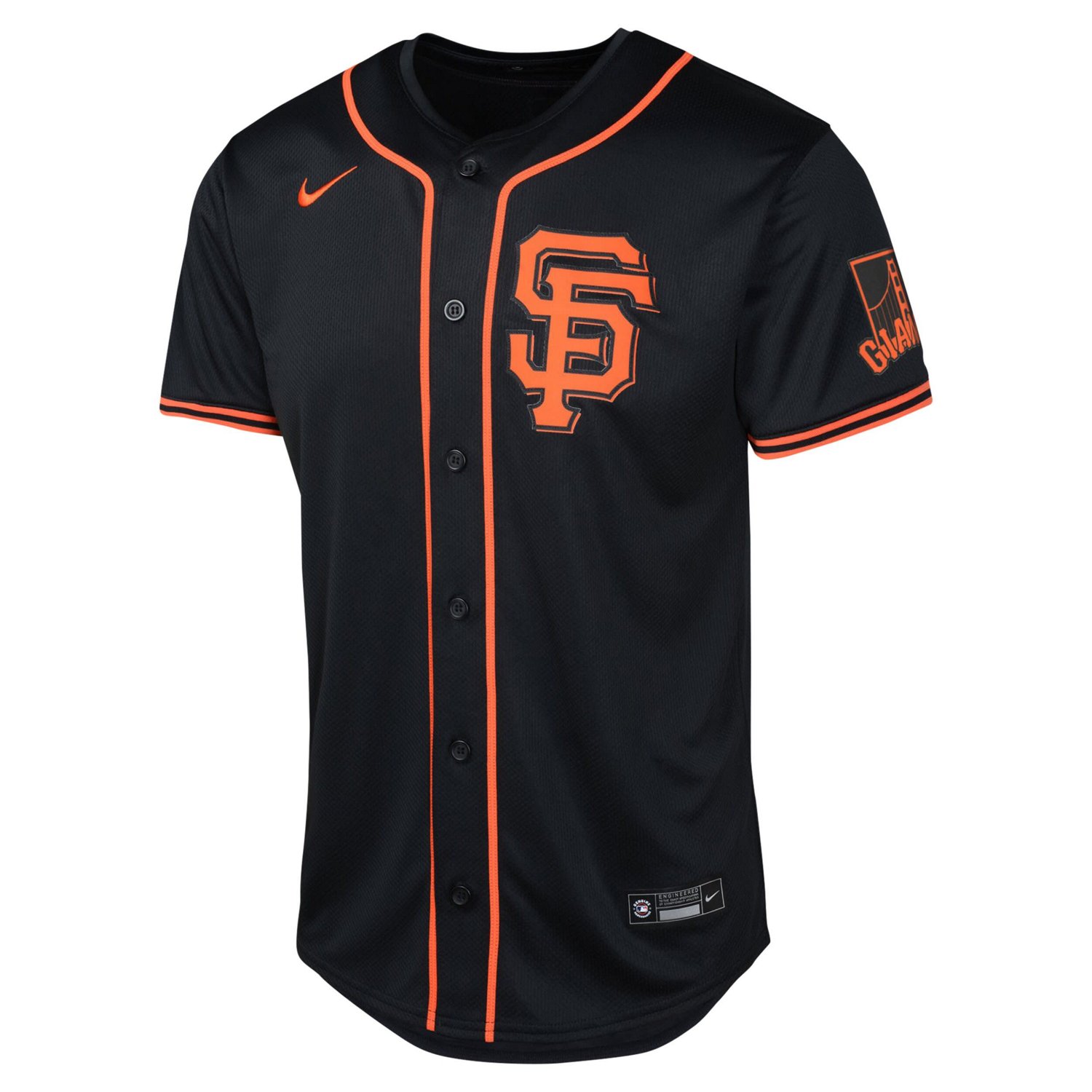 Youth Nike San Francisco Giants Alternate Limited Jersey - view number 2