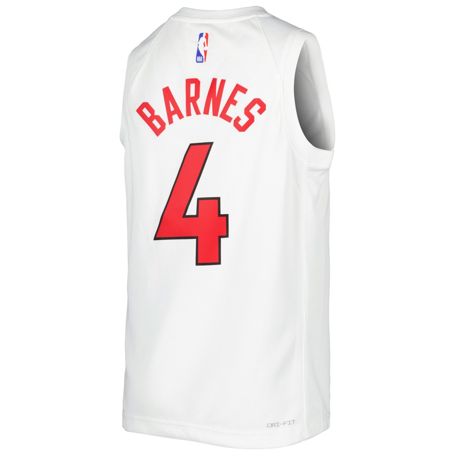 Youth Nike Scottie Barnes Toronto Raptors Swingman Jersey - Association Edition - view number 3