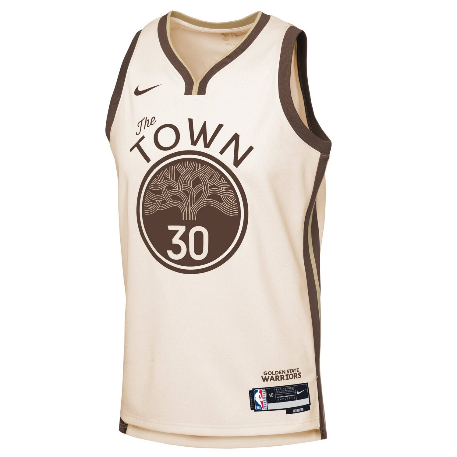 Youth Nike Stephen Curry Golden State Warriors 2025 26 City Edition Swingman Jersey - view number 2