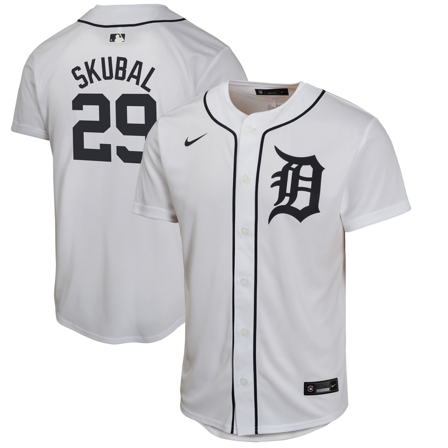 Youth Nike Tarik Skubal Detroit Tigers Home Game Player Jersey