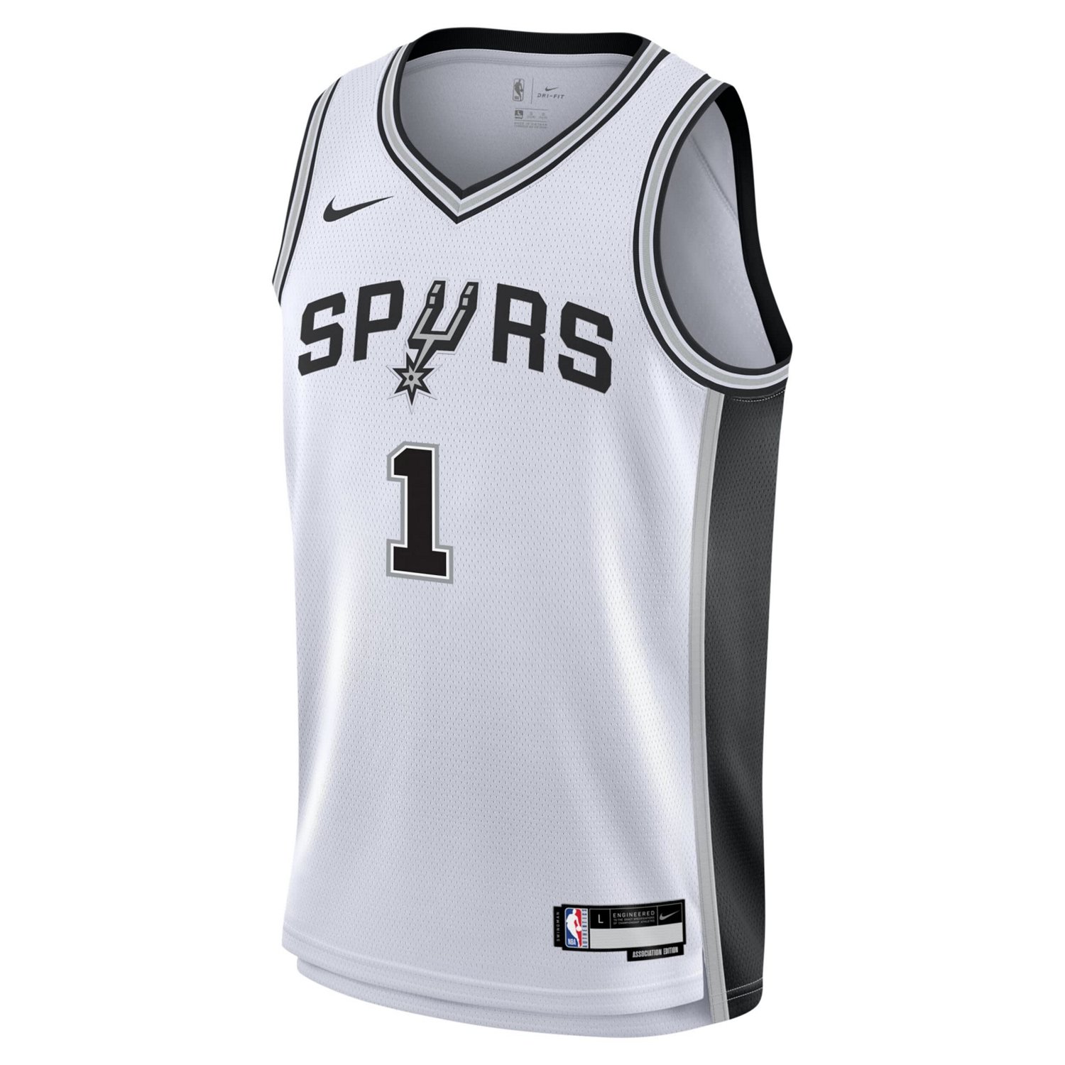 Youth Nike Victor Wembanyama San Antonio Spurs Swingman Jersey - Association Edition - view number 2