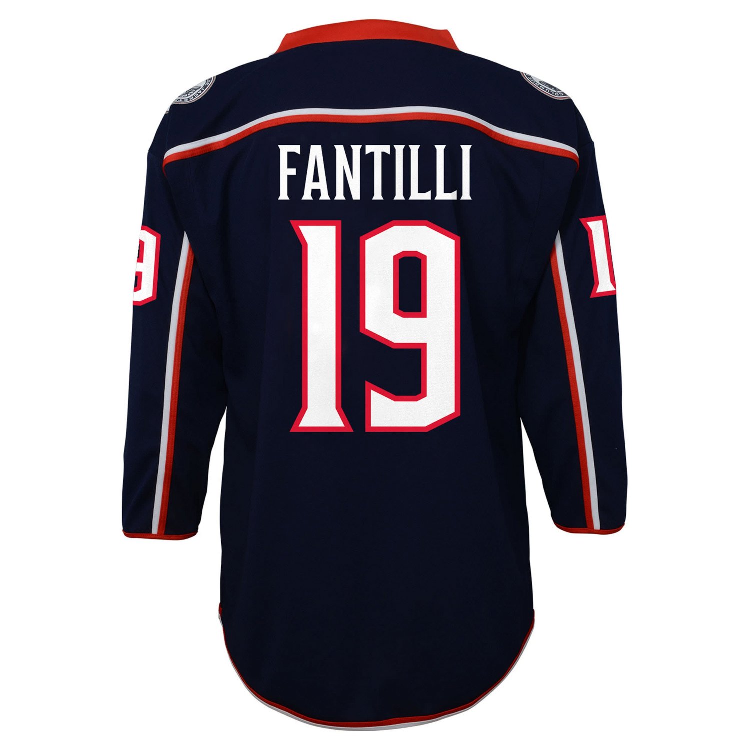 Youth Outerstuff Adam Fantilli Columbus Jackets Alternate Replica Player Jersey - view number 3
