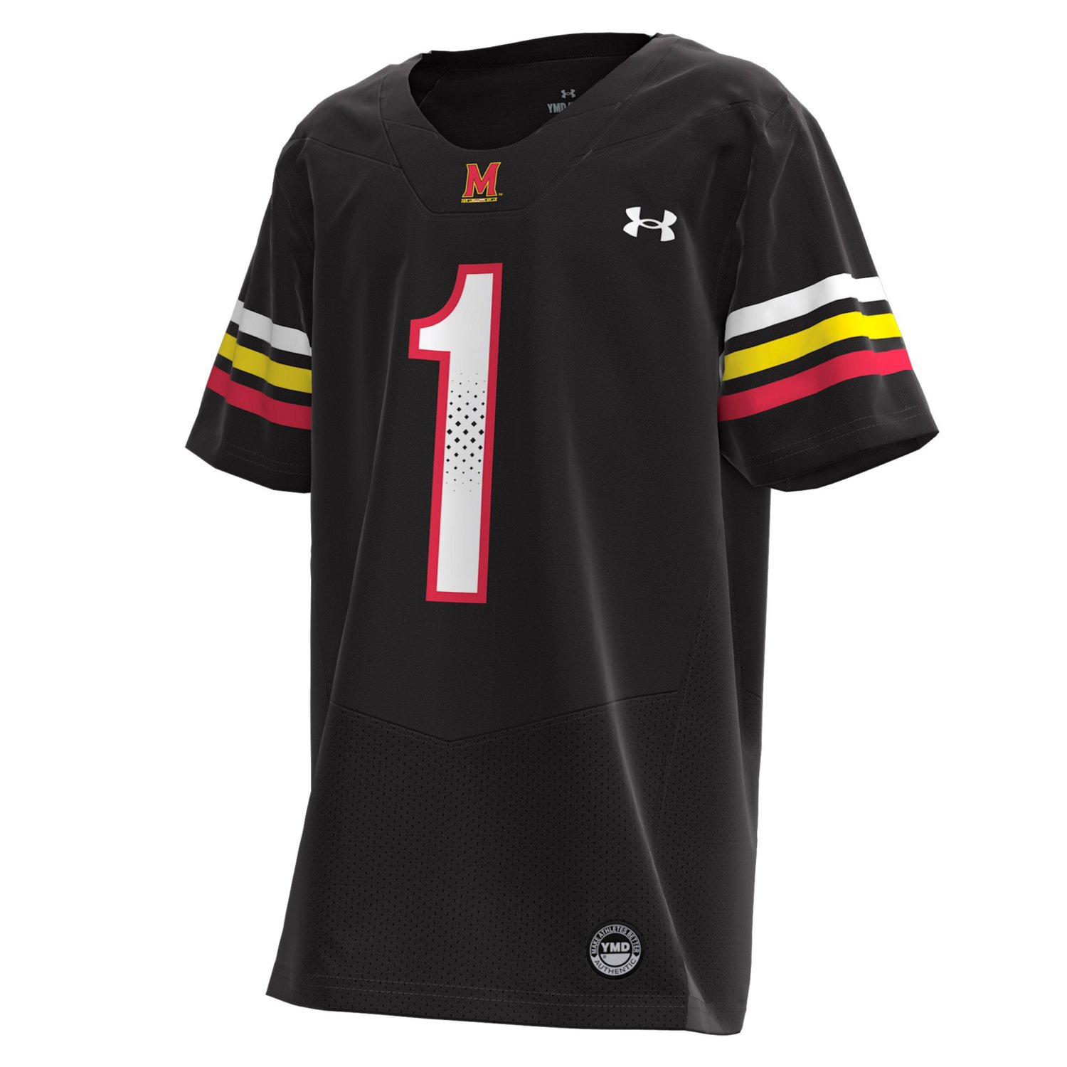 Youth Under Armour 1 Maryland Terrapins Replica Football Jersey                                                                  - view number 2
