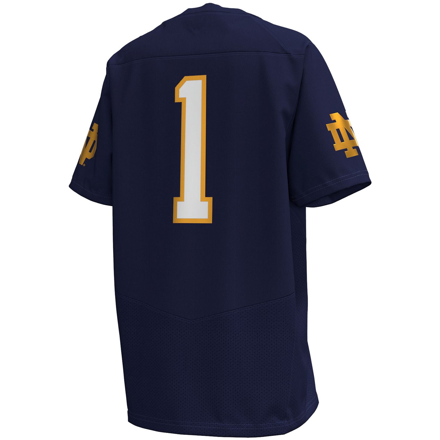 Youth Under Armour Notre Dame Fighting Irish Replica Football Jersey - view number 3