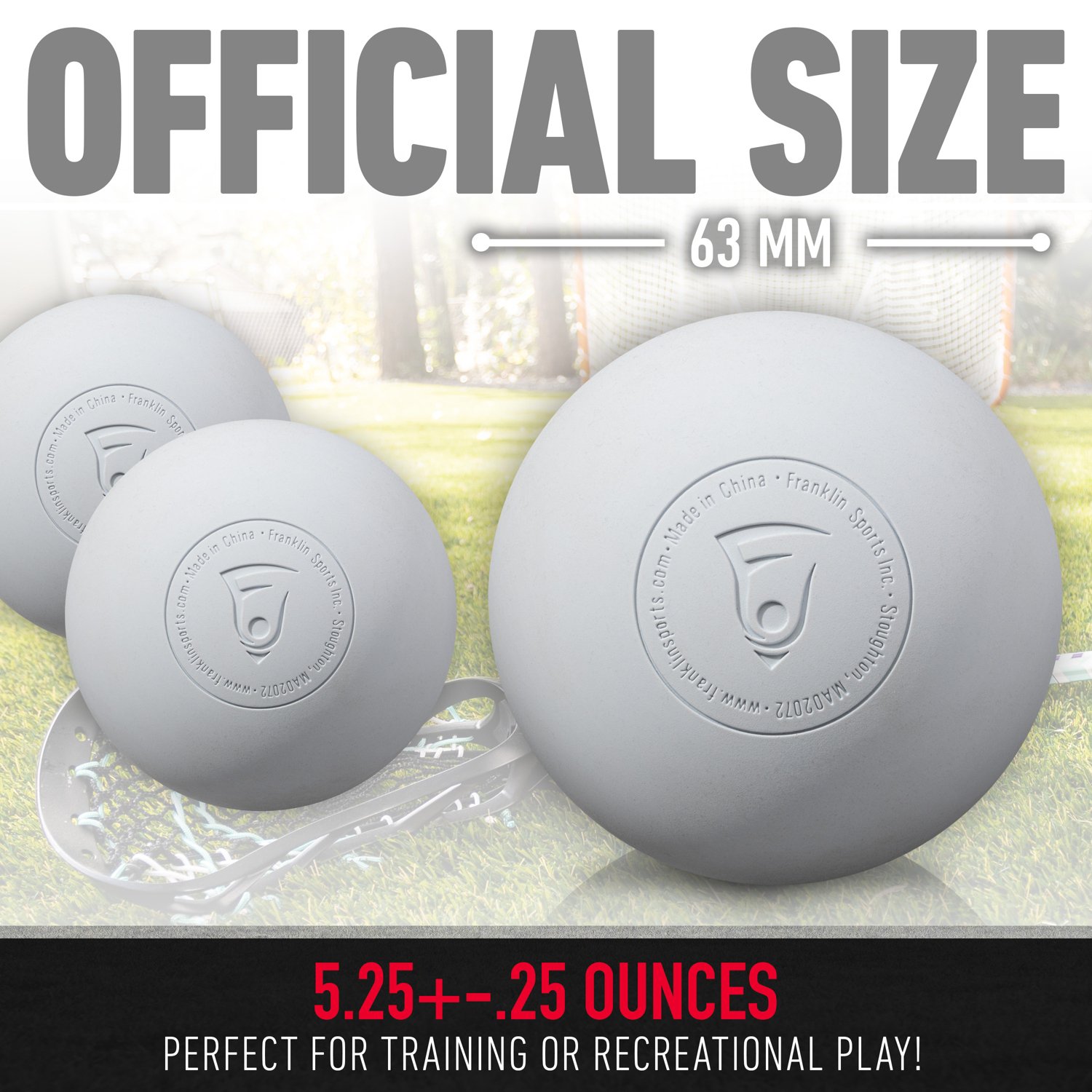 Franklin Lacrosse Balls 3-Pack                                                                                                   - view number 3