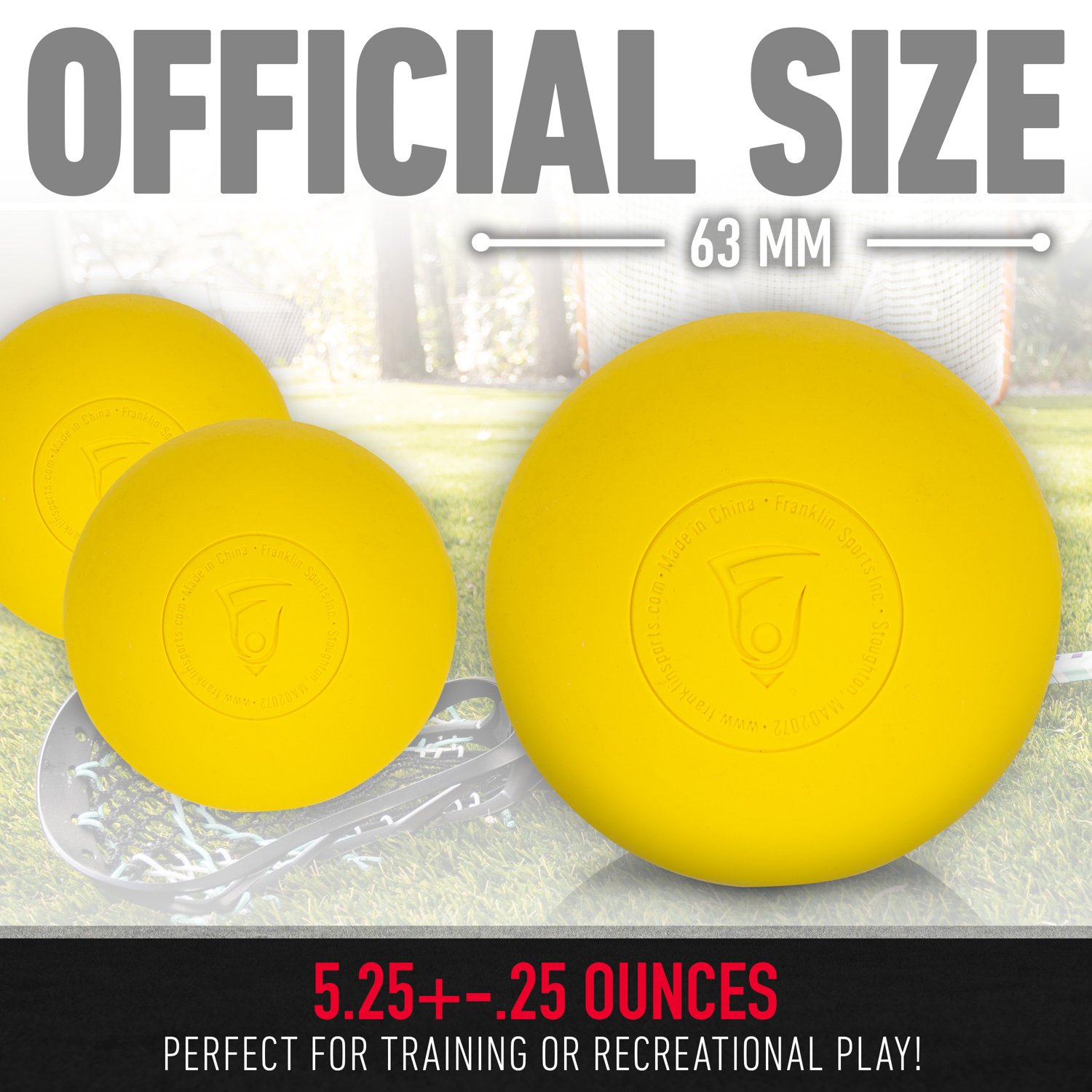 Franklin Lacrosse Balls 6-Pack  - view number 3