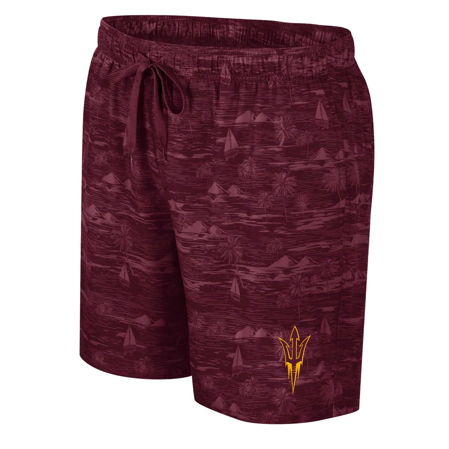Colosseum Arizona State Sun Devils Ozark Swim Shorts                                                                             - view number 2