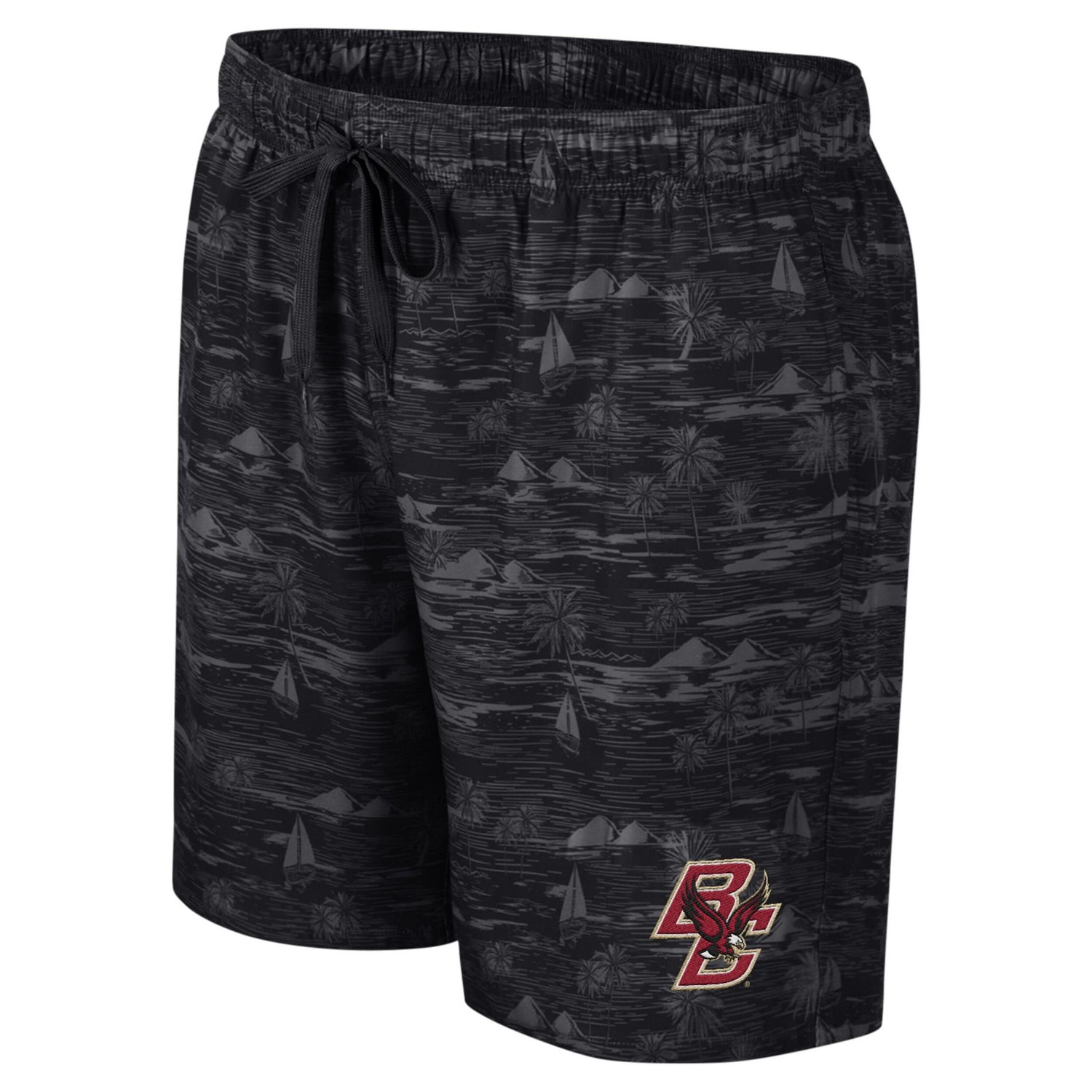 Colosseum Boston College Eagles Ozark Swim Shorts - view number 2