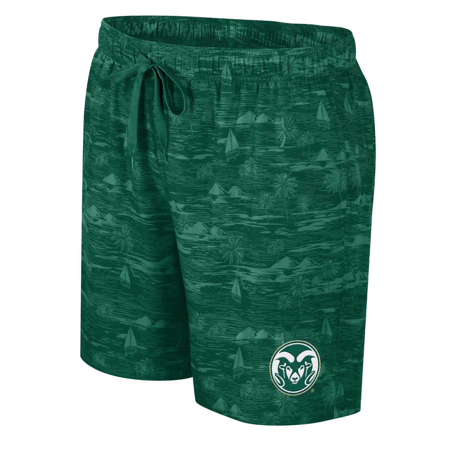 Colosseum Colorado State Rams Ozark Swim Shorts                                                                                  - view number 2