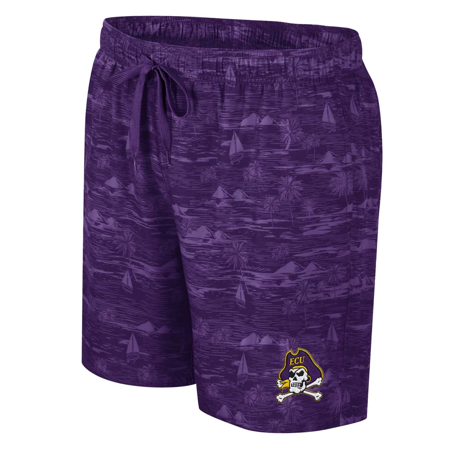 Colosseum ECU Pirates Ozark Swim Shorts                                                                                          - view number 2