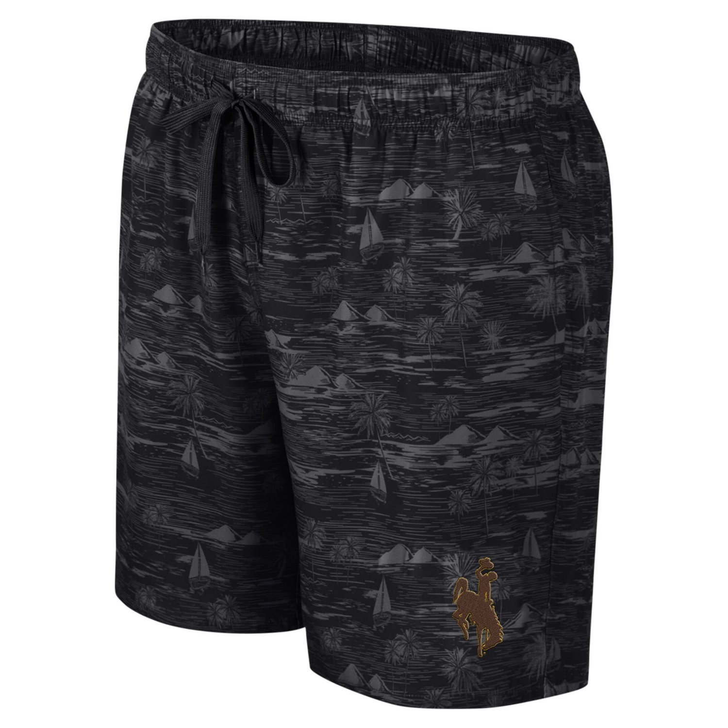 Colosseum Wyoming Cowboys Ozark Swim Shorts - view number 2