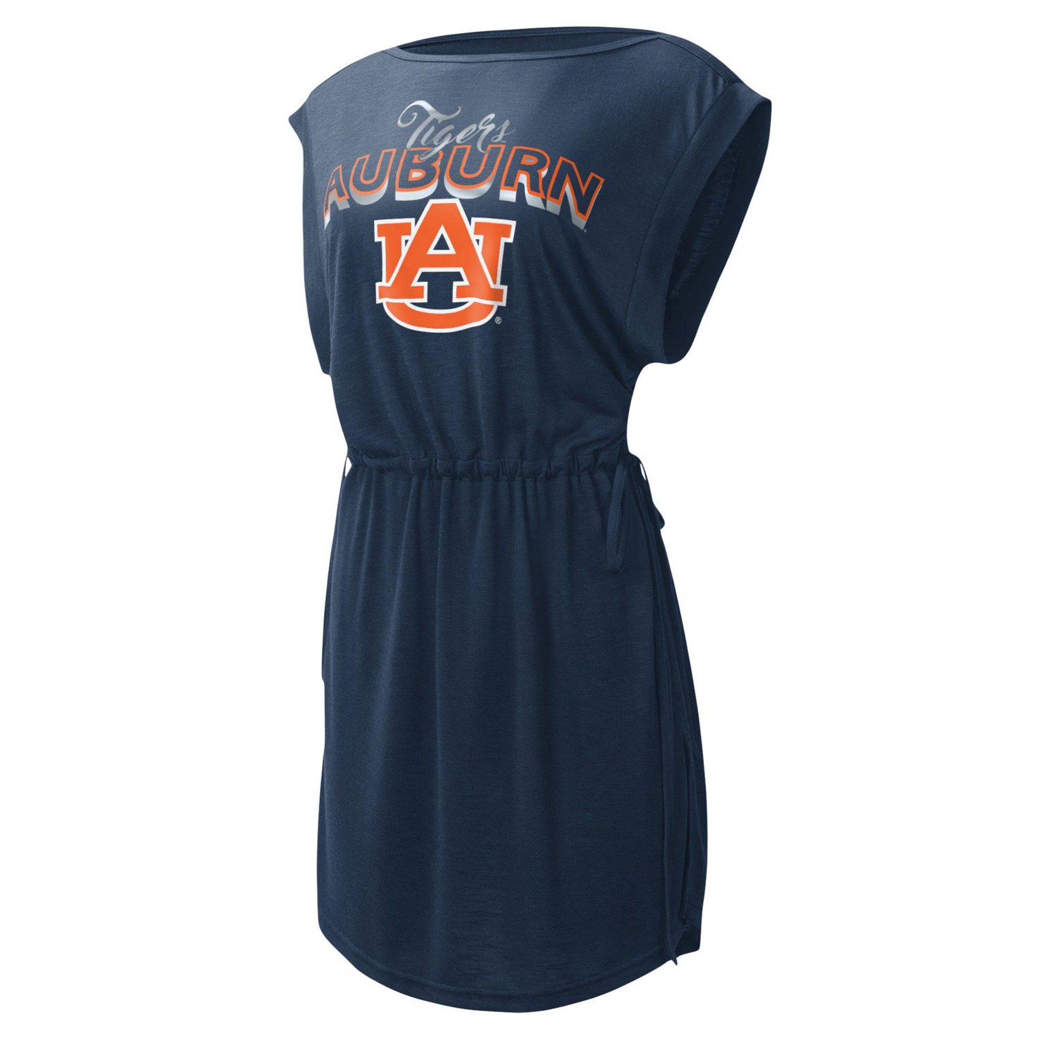 G-III 4Her by Carl Banks Auburn Tigers GOAT Swimsuit Cover-Up Dress - view number 2