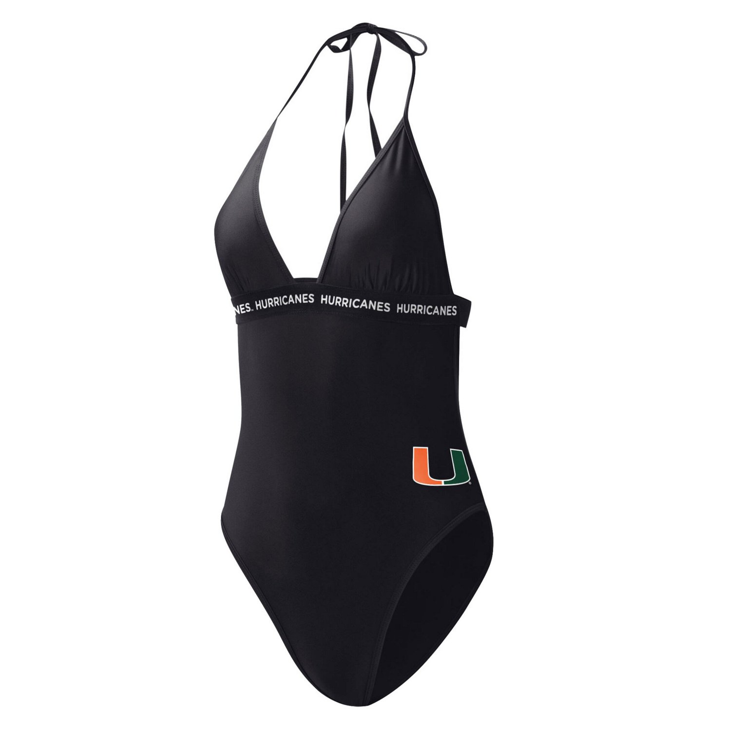 G-III 4Her by Carl Banks Miami Hurricanes Full Count One-Piece Swimsuit - view number 2