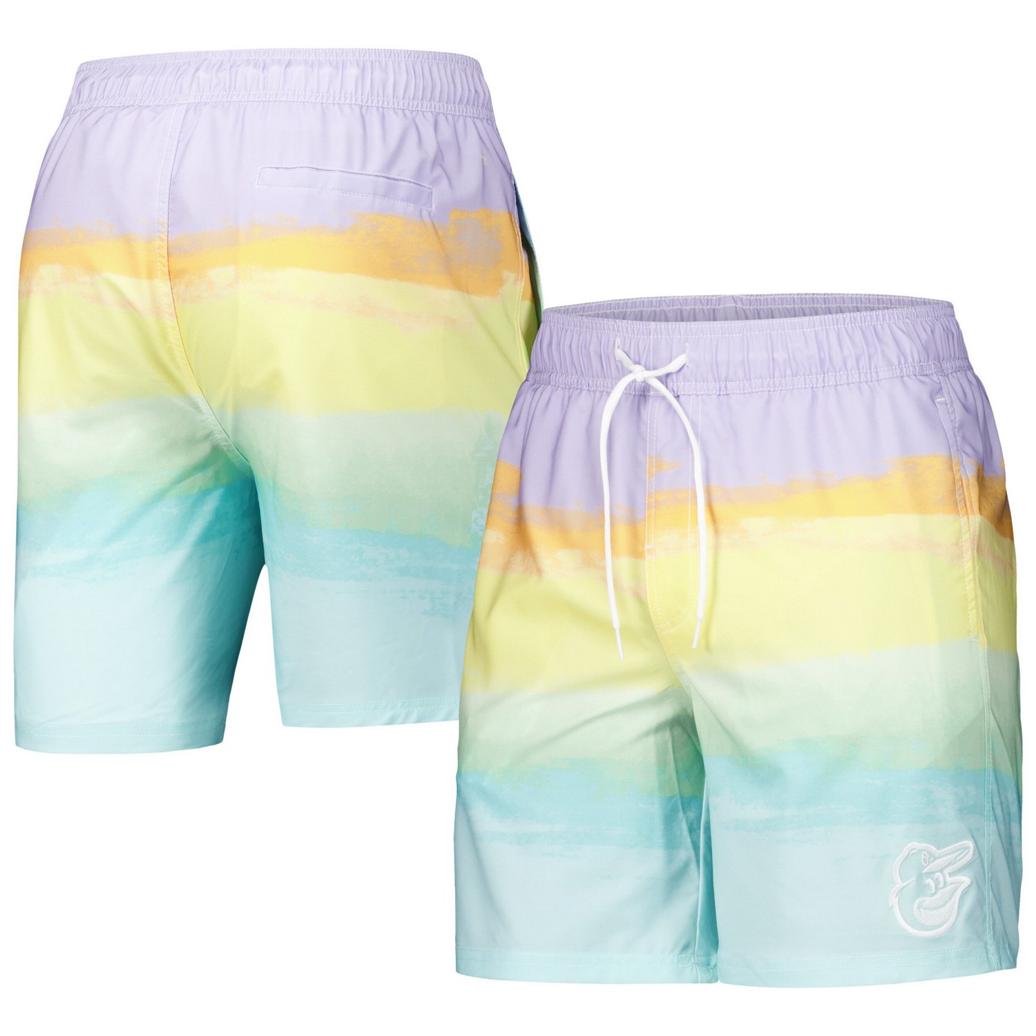 G-III Sports by Carl Banks Baltimore Orioles Perfect Game Volley Board Shorts