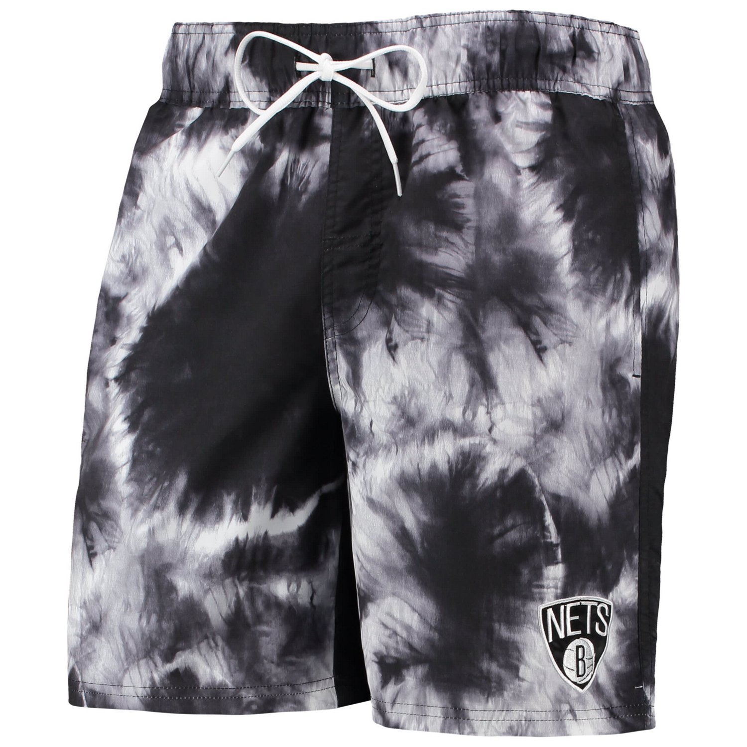G-III Sports by Carl Banks Brooklyn Nets Splash Volley Swim Shorts - view number 2