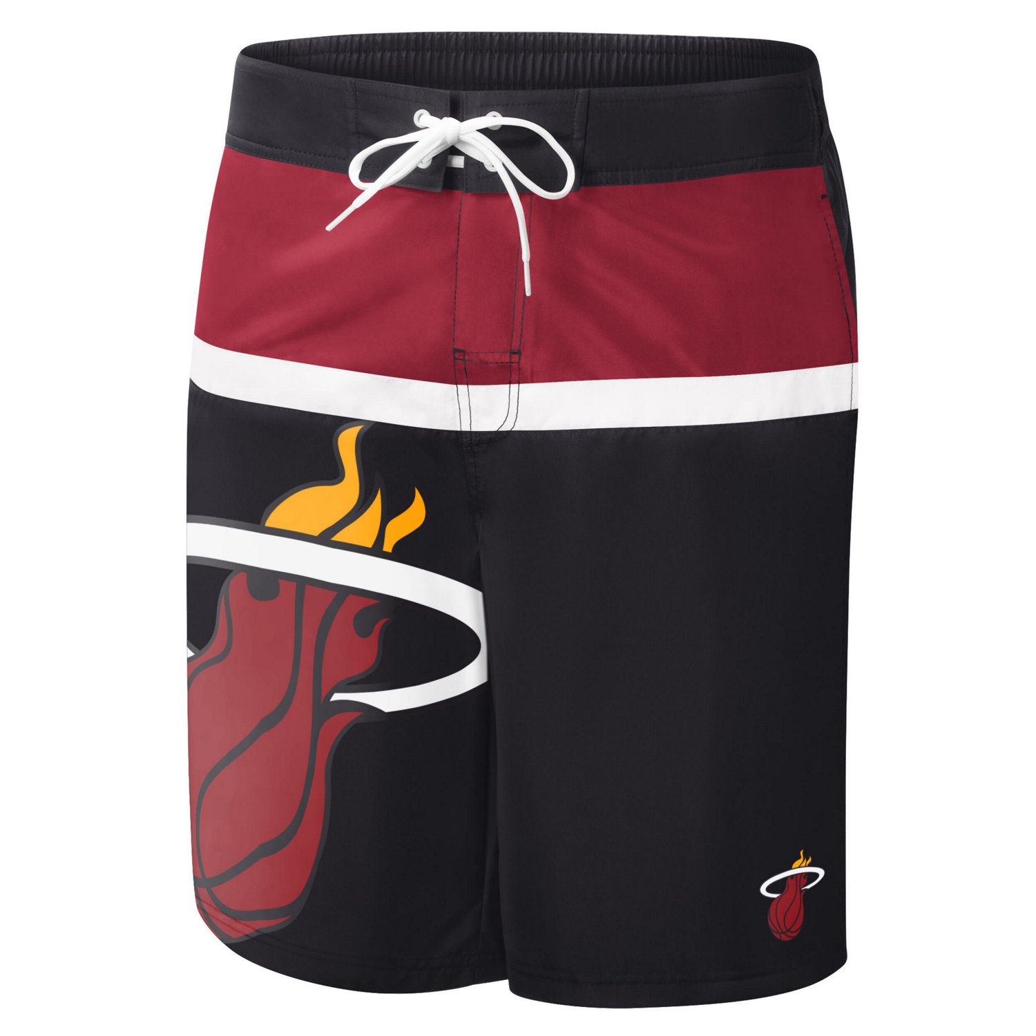 G-III Sports by Carl Banks Miami Heat Sea Wind Swim Trunks - view number 2