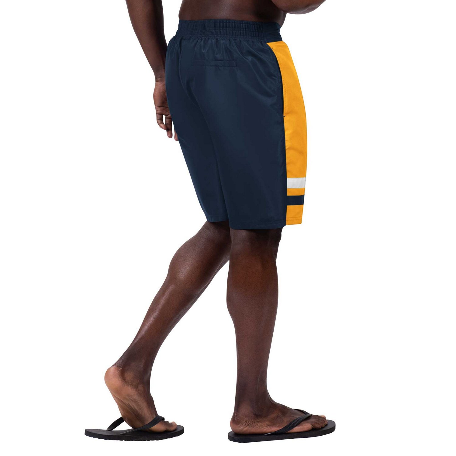 G-III Sports by Carl Banks Milwaukee Brewers Anchor Swim Trunks - view number 2