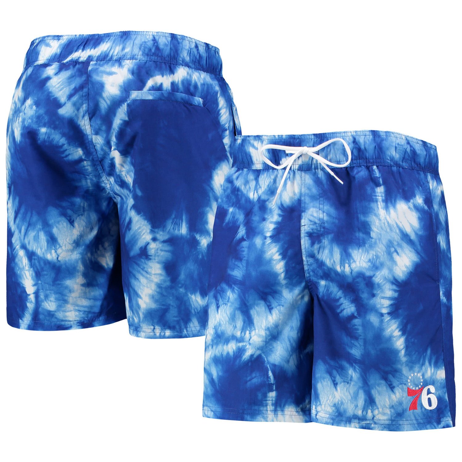 G-III Sports by Carl Banks Philadelphia 76ers Splash Volley Swim Shorts