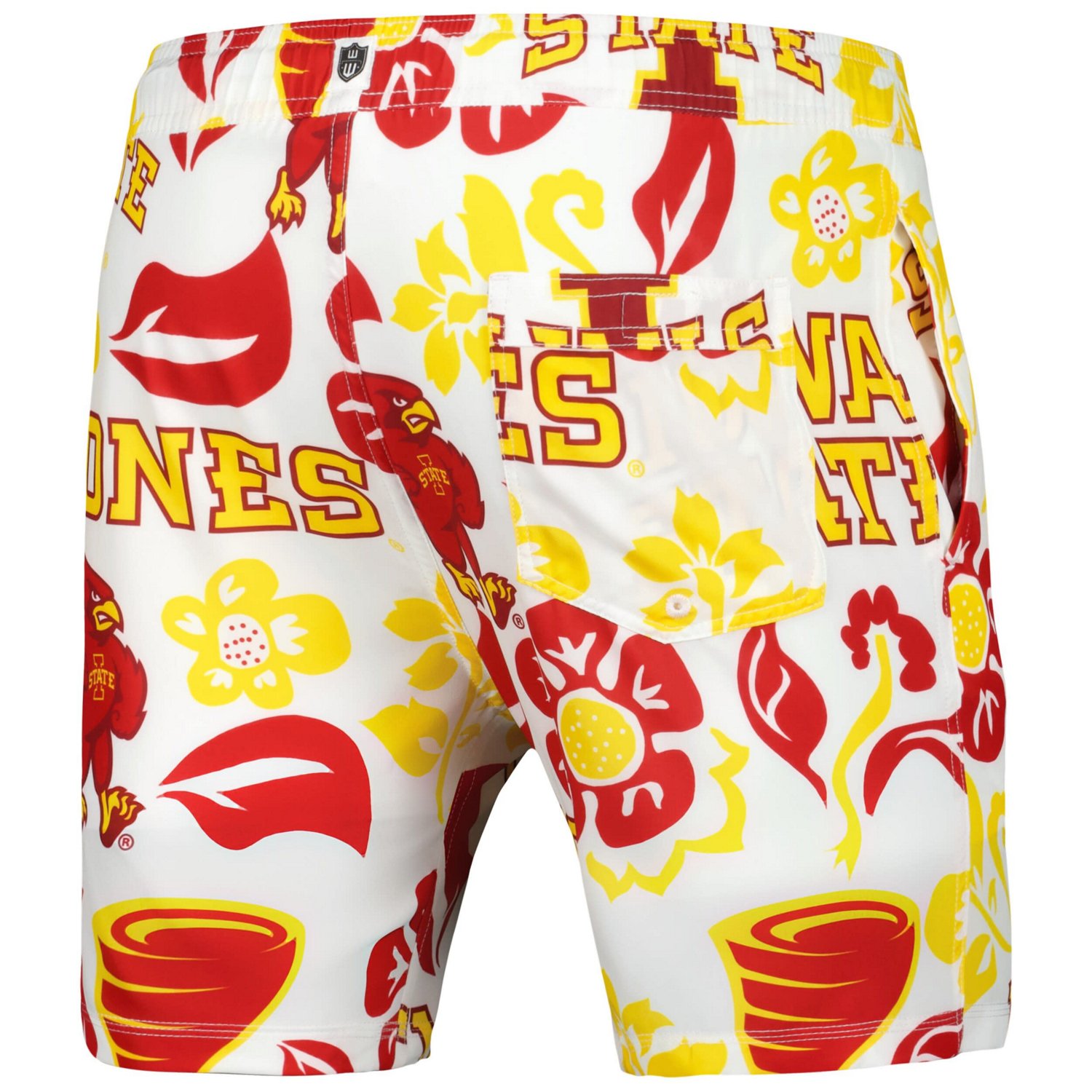 Wes  Willy Iowa State Cyclones Vault Tech Swimming Trunks - view number 3