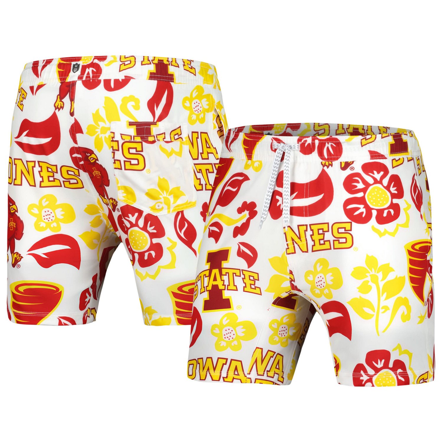 Wes  Willy Iowa State Cyclones Vault Tech Swimming Trunks