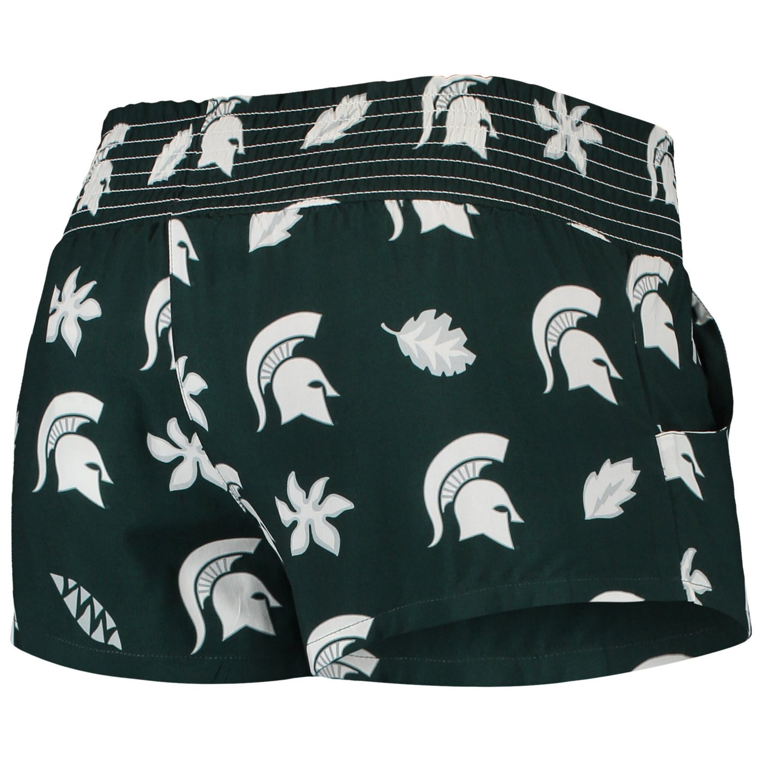 Wes  Willy Michigan State Spartans Beach Shorts - view number 3