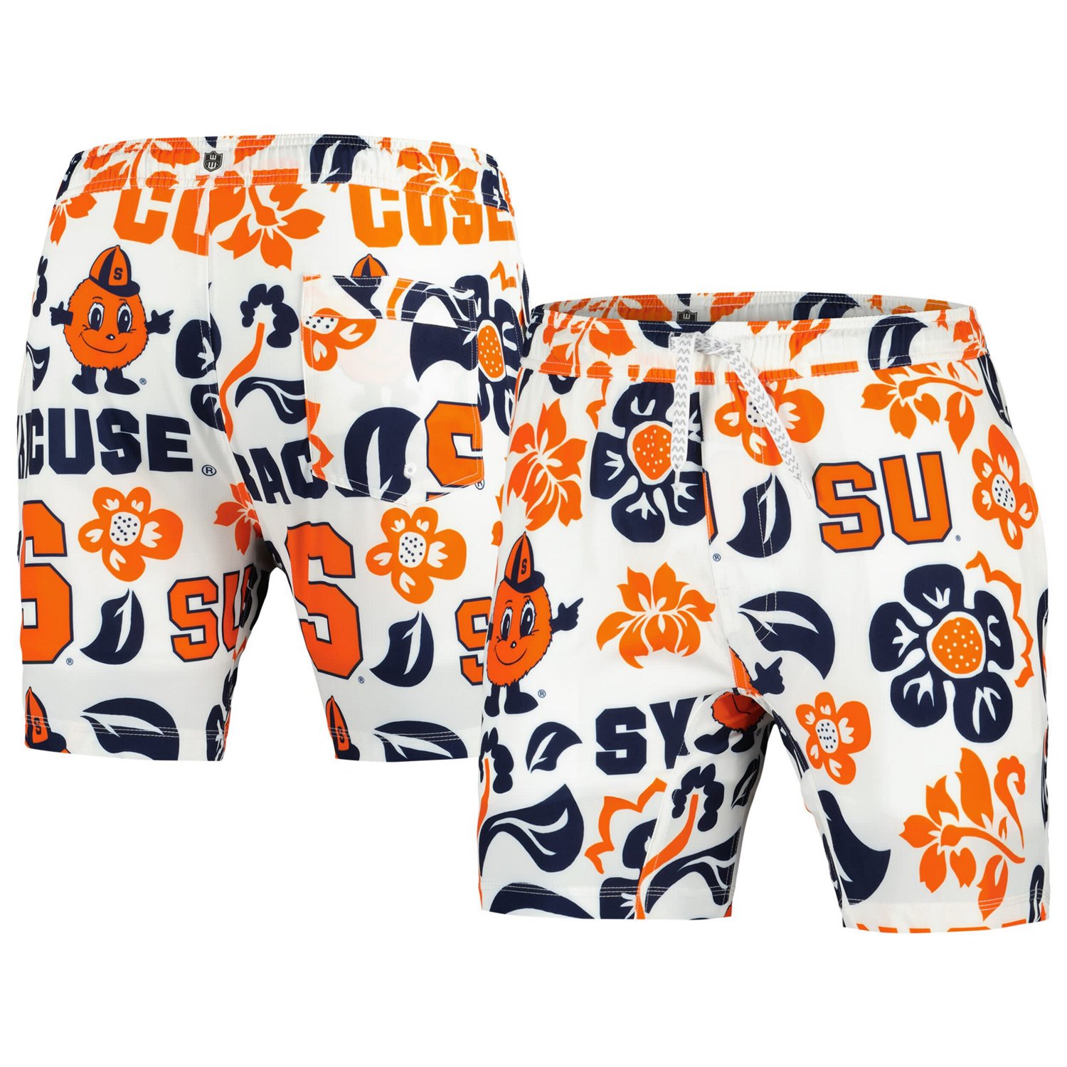 Wes  Willy Syracuse Orange Vault Tech Swimming Trunks