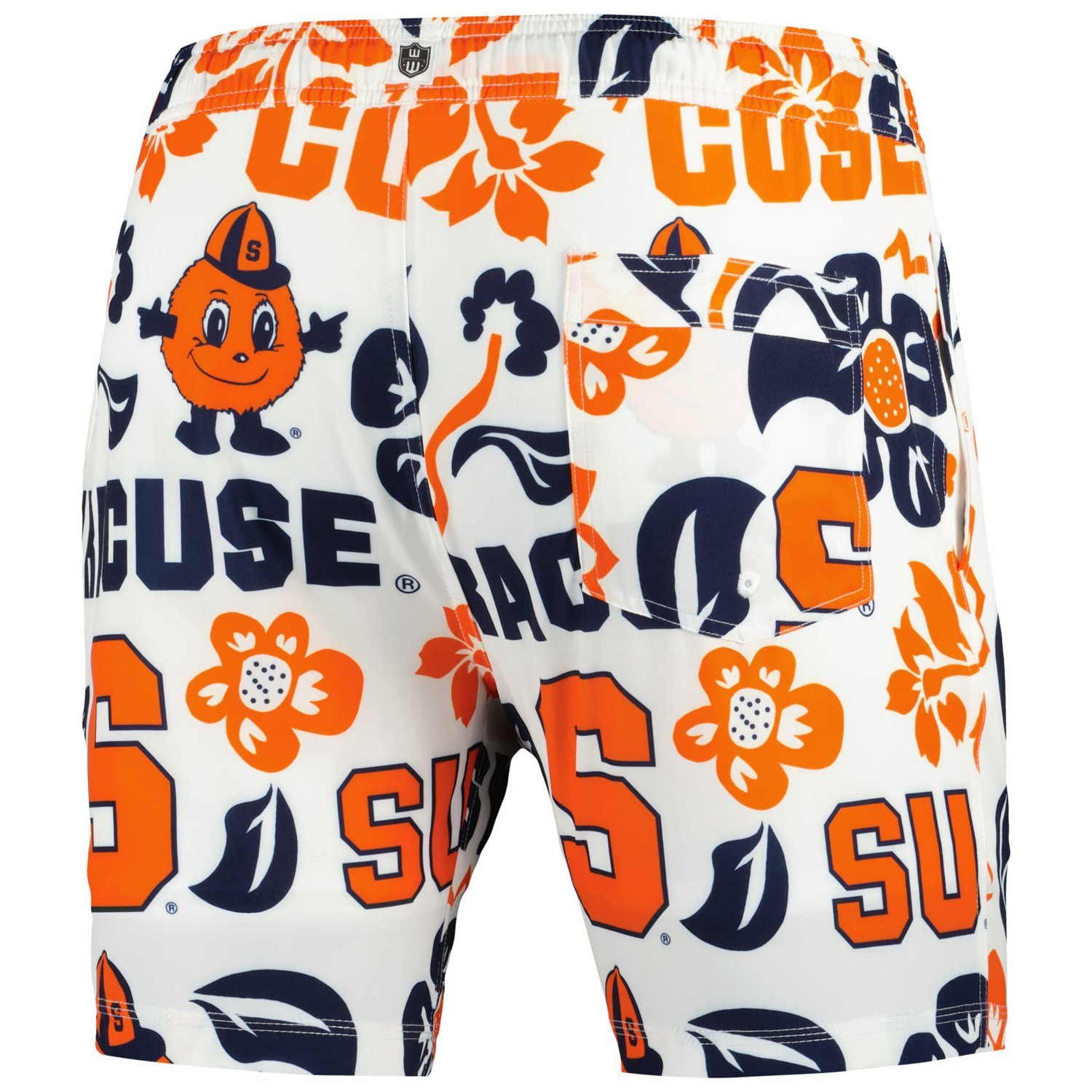 Wes  Willy Syracuse Orange Vault Tech Swimming Trunks - view number 3