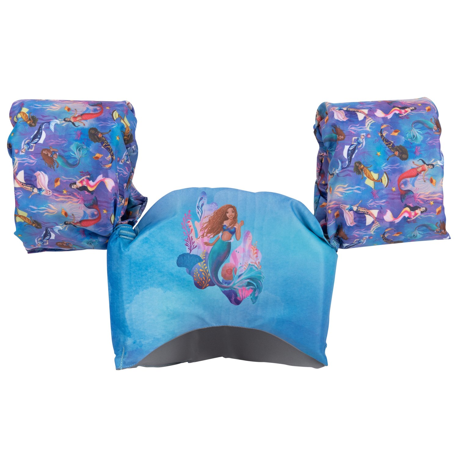 SwimWays Girls' Disney The Little Mermaid Ariel LS2 Puddle Jumper 2-in-1 Swim Trainer                                            - view number 1 selected