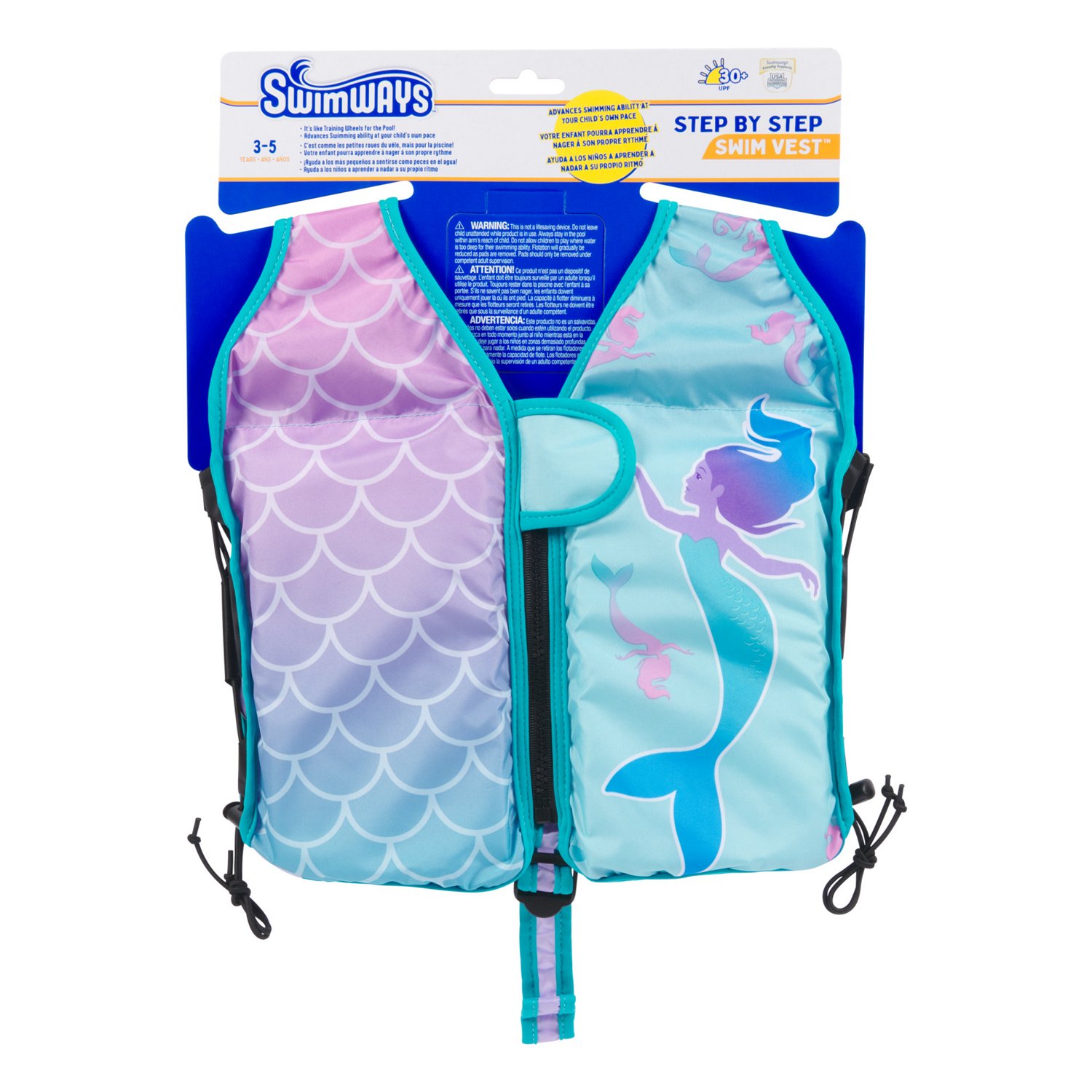 SWIMWAYS L2S SWIM VEST - MERMAID - view number 4