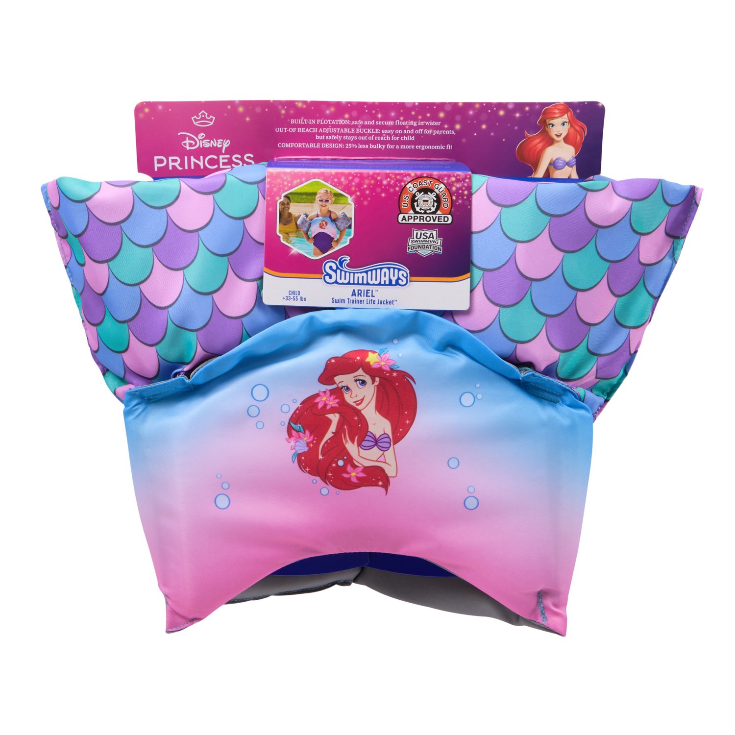 SwimWays Toddler Girls' Ariel Swim Trainer - view number 3