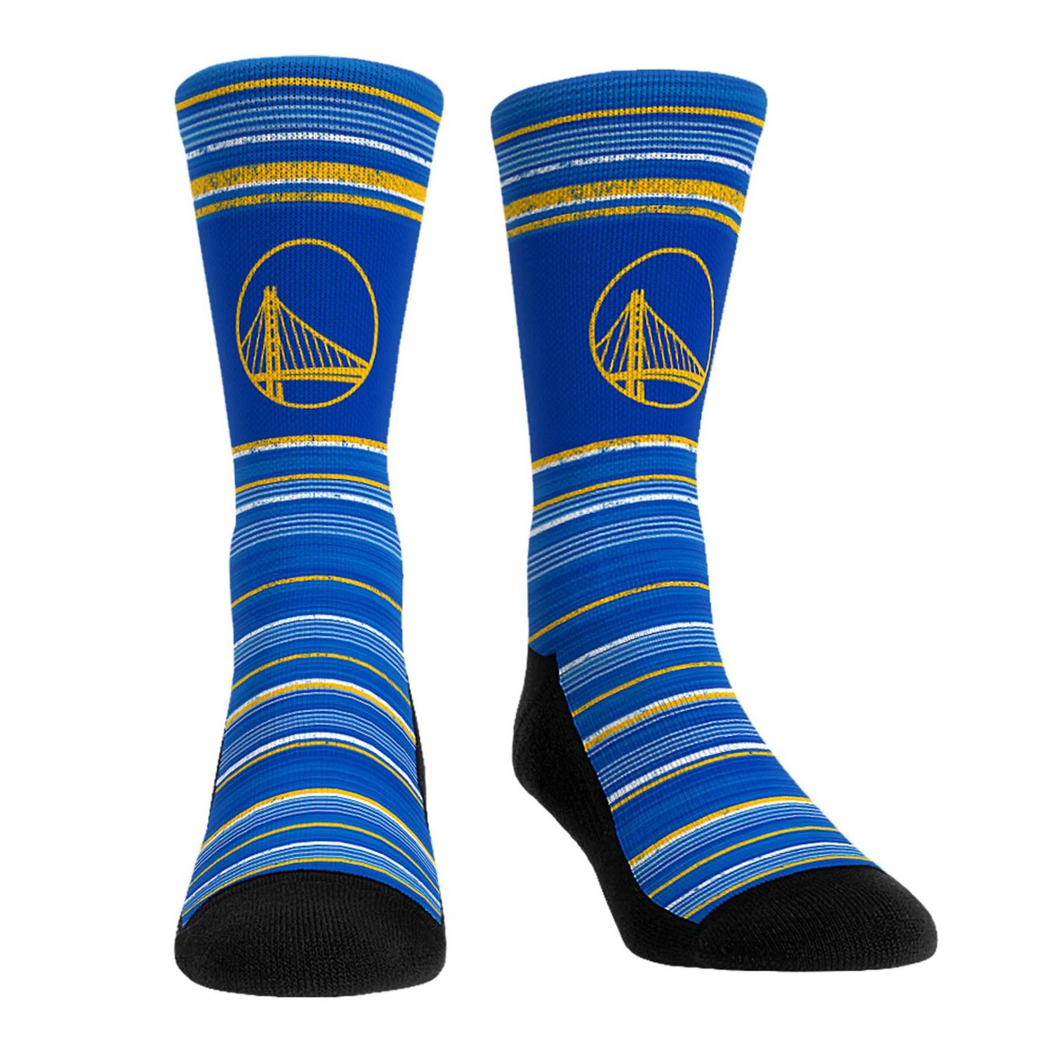 Rock Em Socks Golden State Warriors Primary Crew Socks  Boxer Briefs Combo Pack
